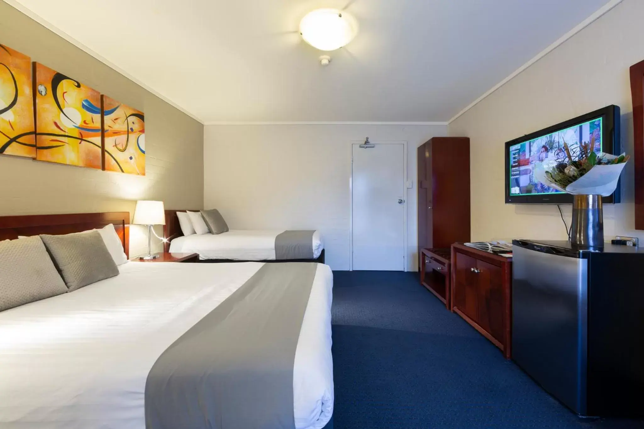 Bed in ibis Styles Canberra