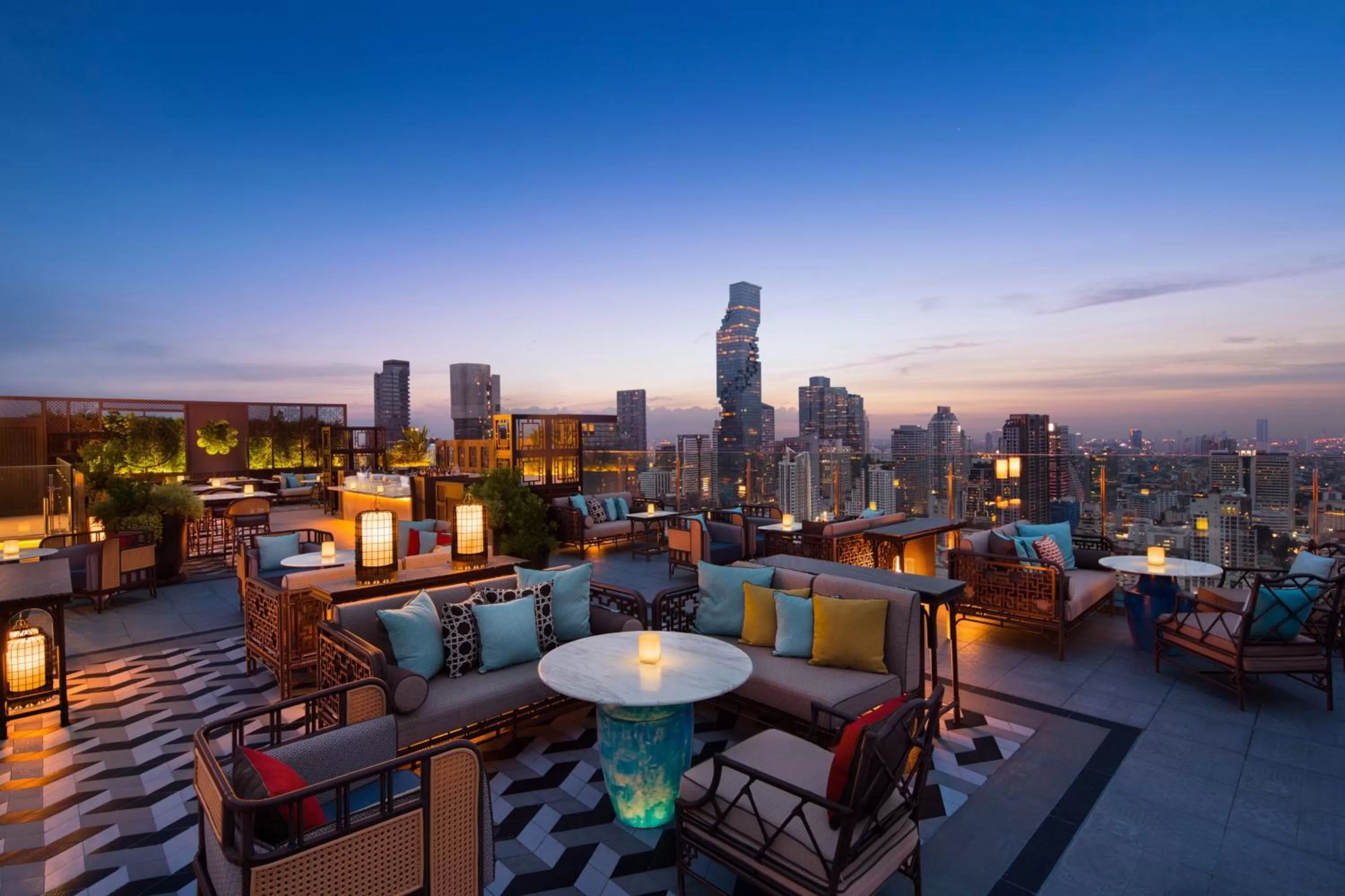 Lounge or bar in Bangkok Marriott Hotel The Surawongse