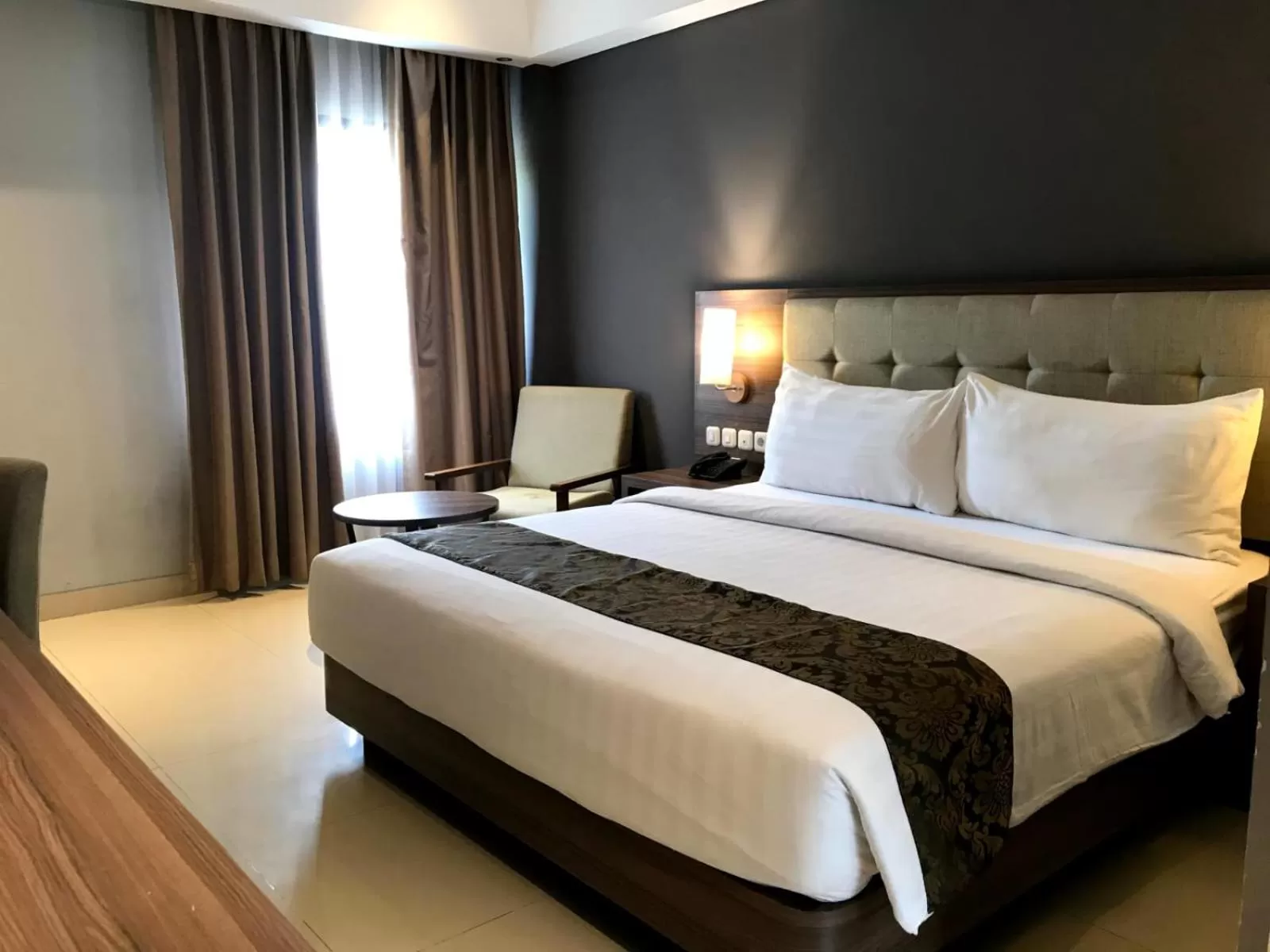 Bed in Jatiluhur Valley Resort