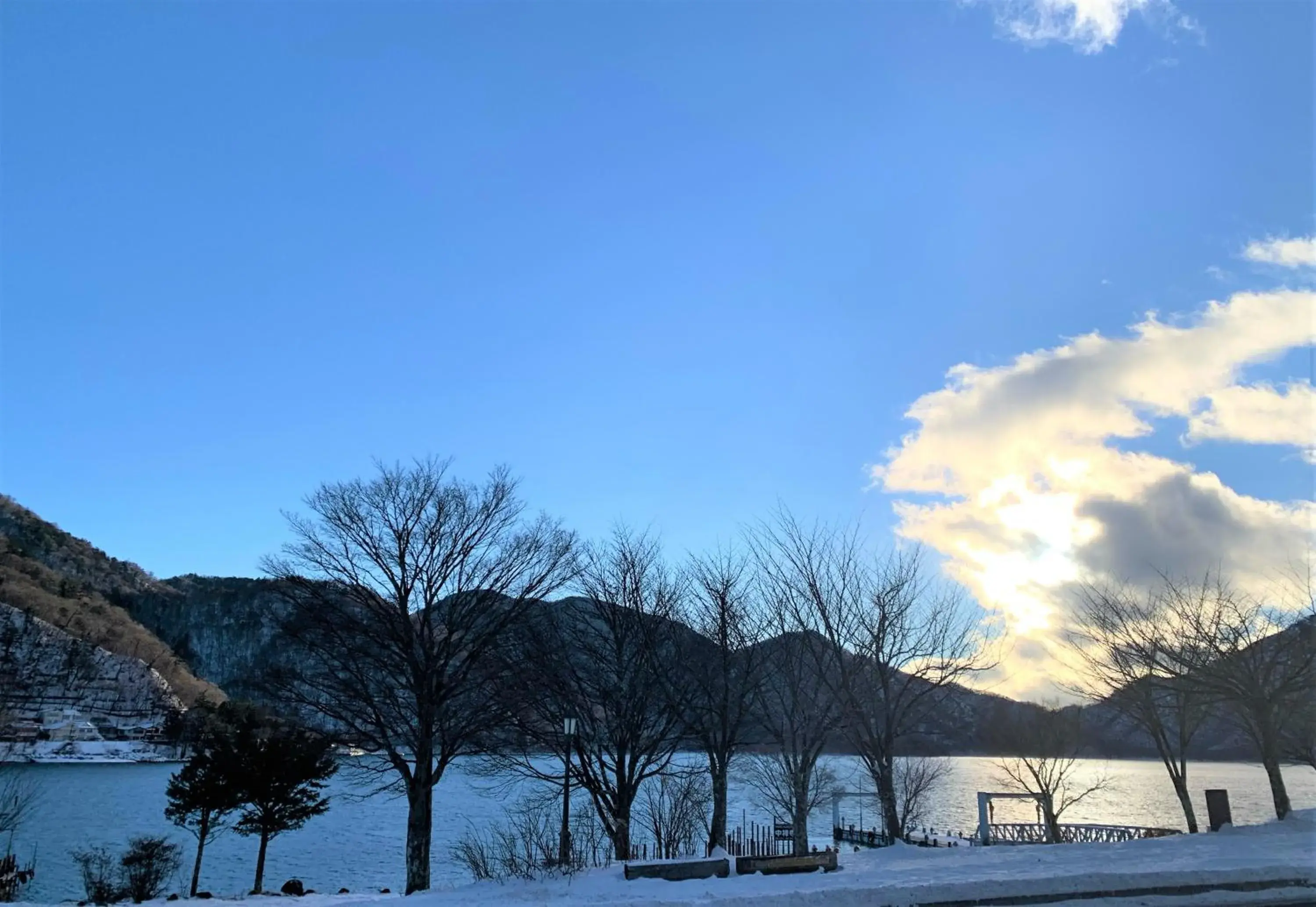 Nearby landmark, Winter in Hatago Nagomi Hot Spring Hotel