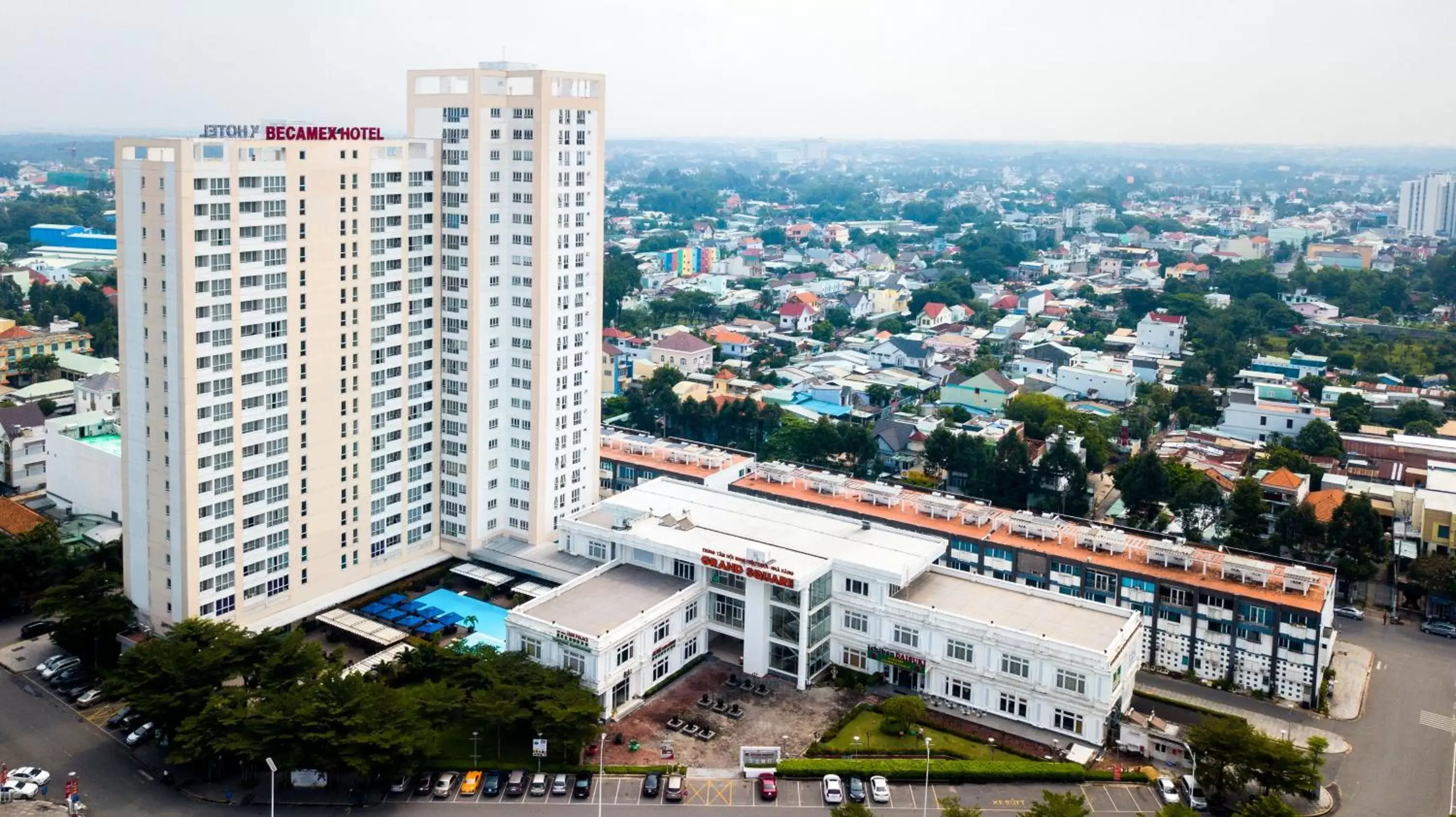 Property building, Bird's-eye View in Becamex Hotel Thu Dau Mot