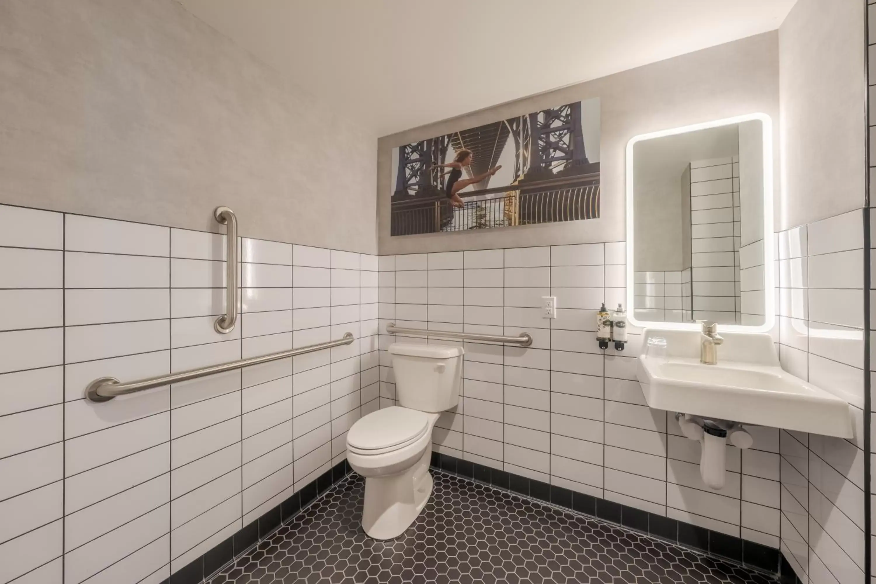 Bathroom in Pestana CR7 Times Square
