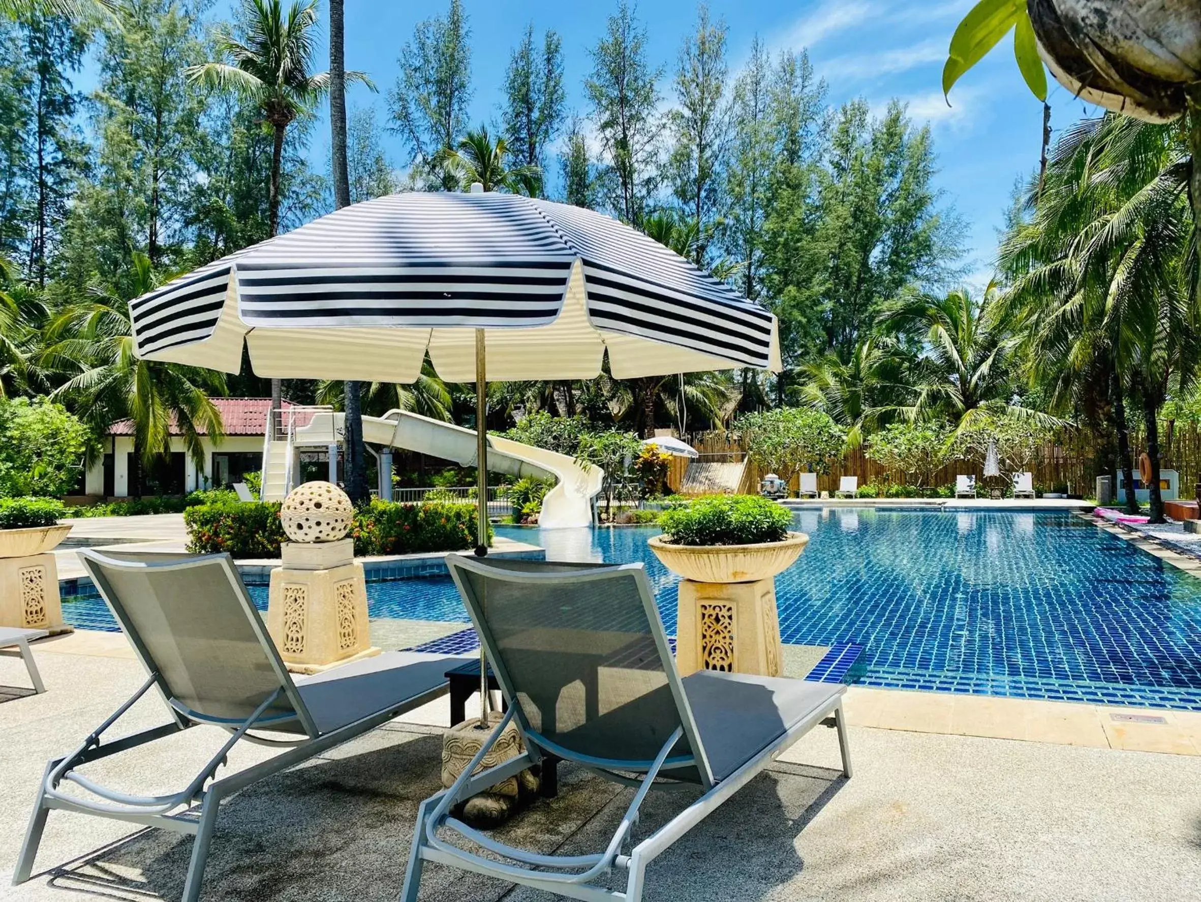 Balcony/Terrace, Swimming Pool in Palm Galleria Resort-SHA Extra Plus