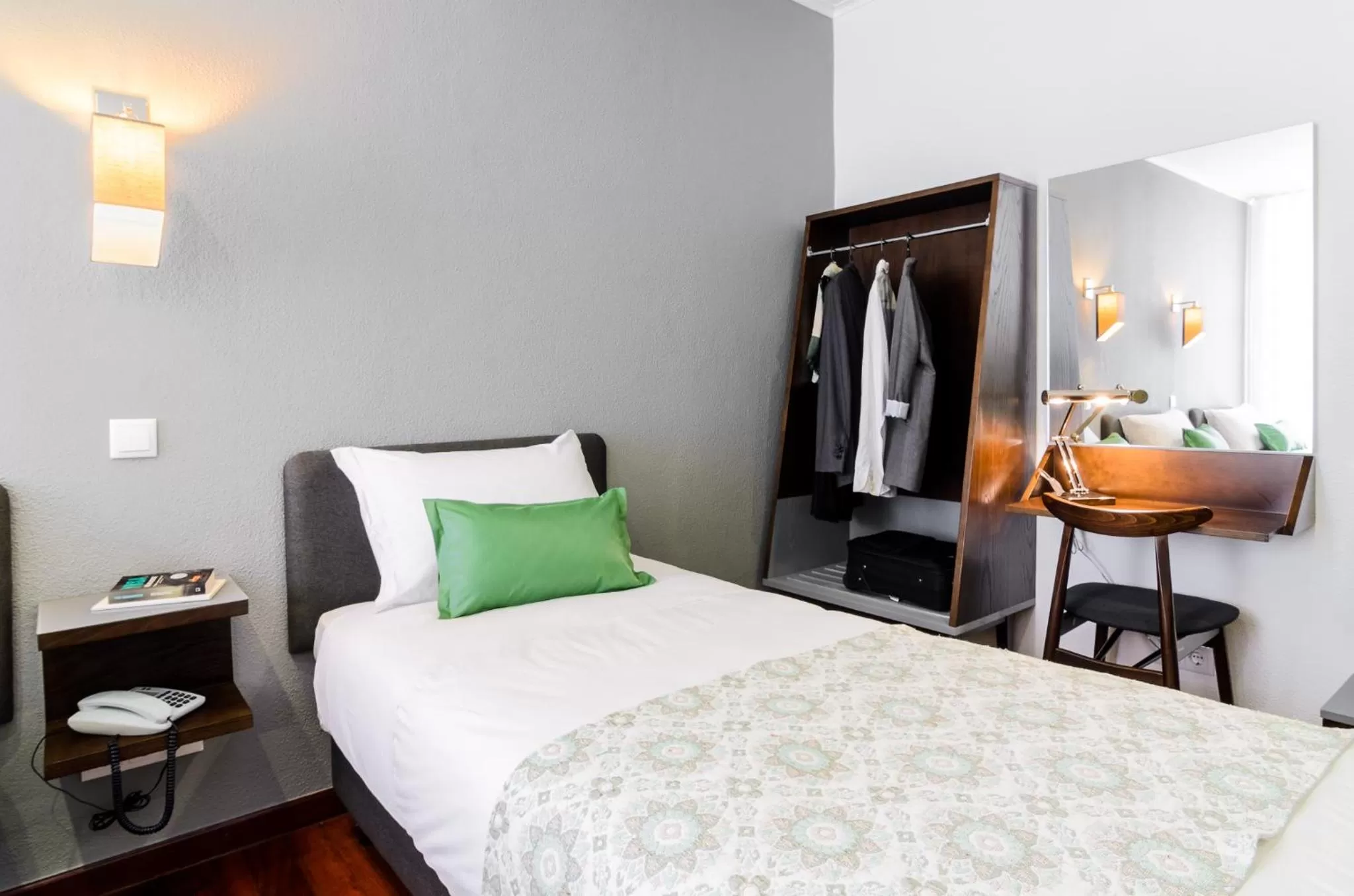 Bed in Hotel Portuense Lisboa