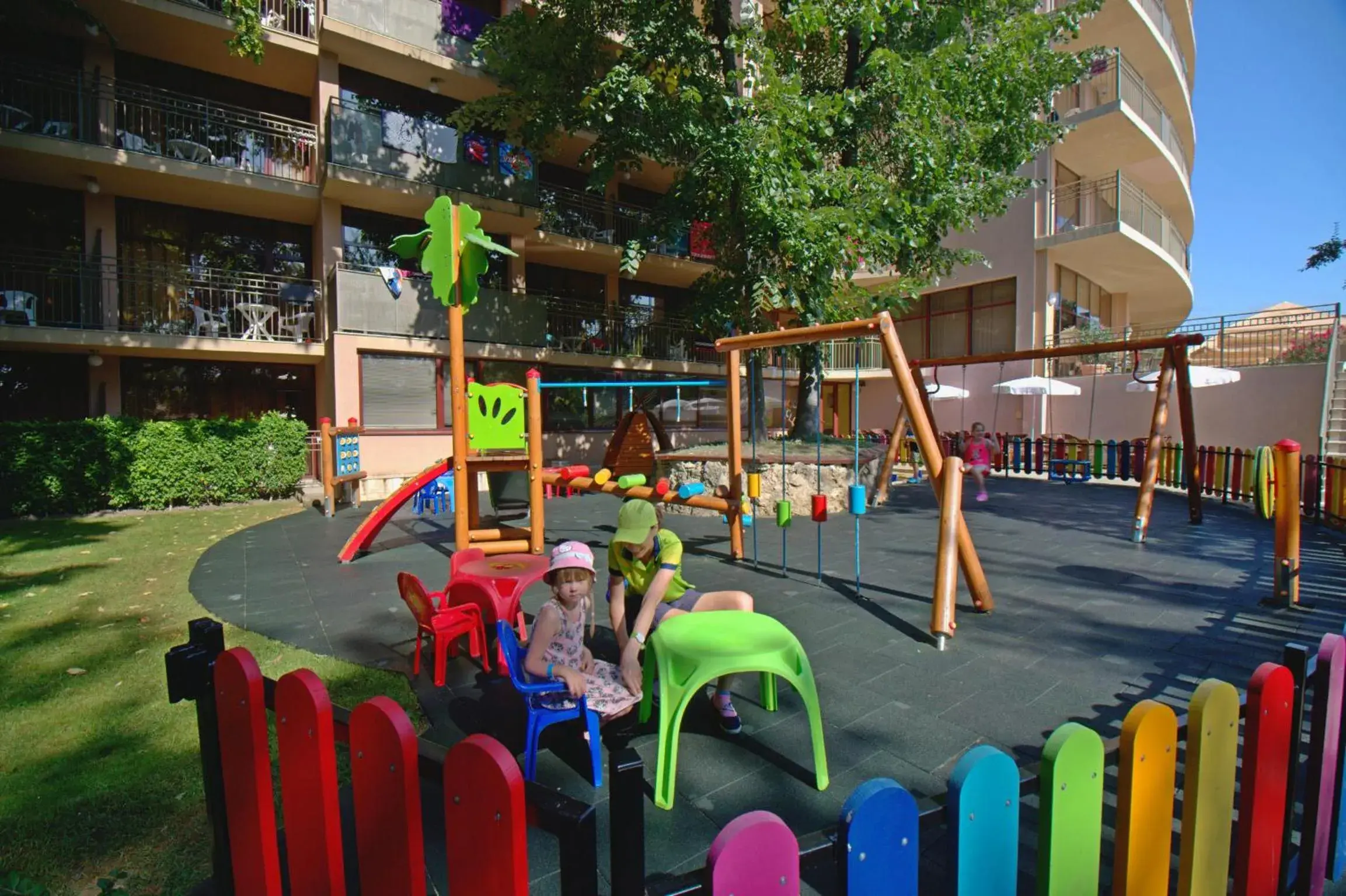 Children play ground, Children's Play Area in Kristal Hotel - All inclusive