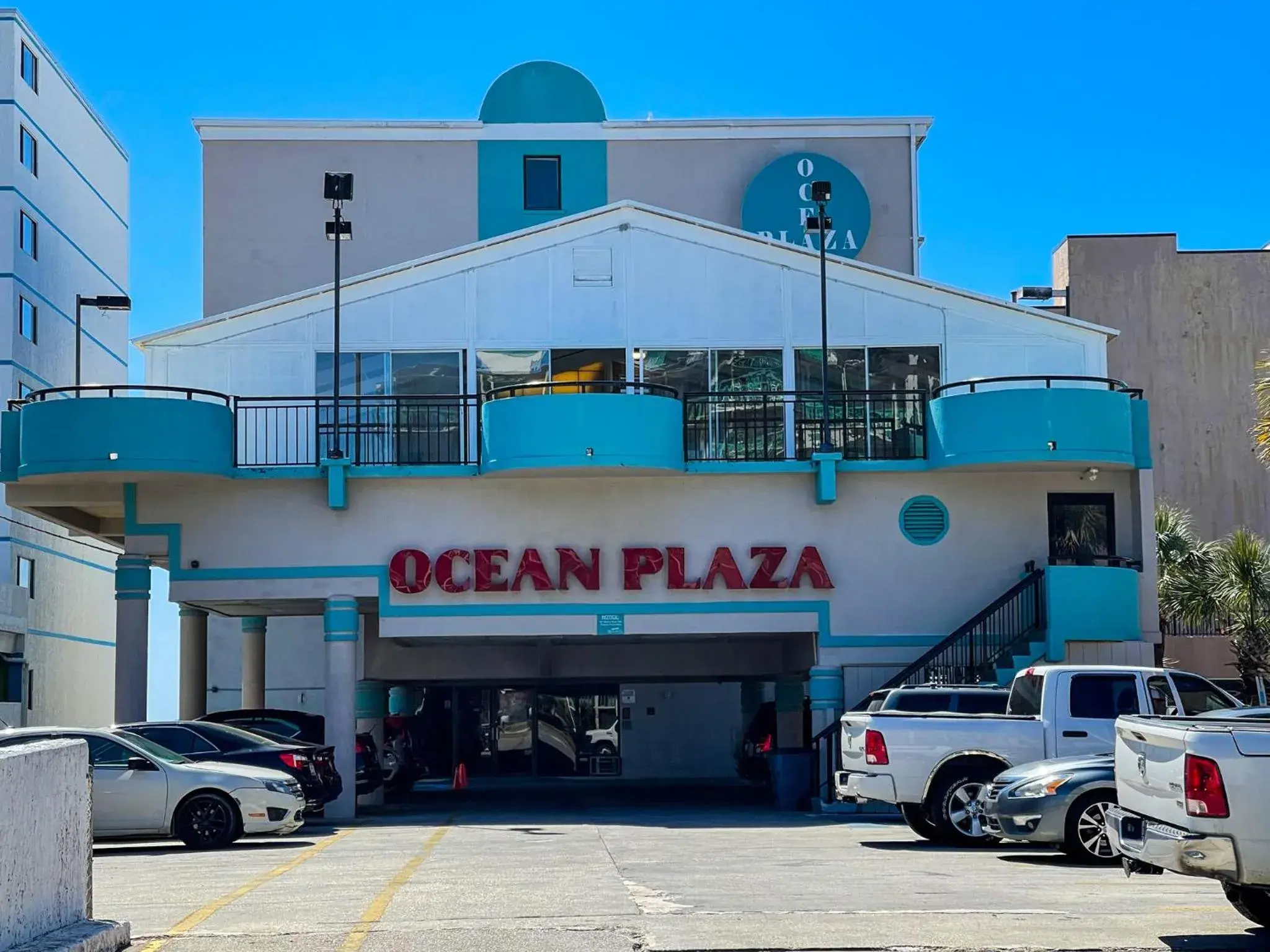 Property Building in Ocean Plaza Motel
