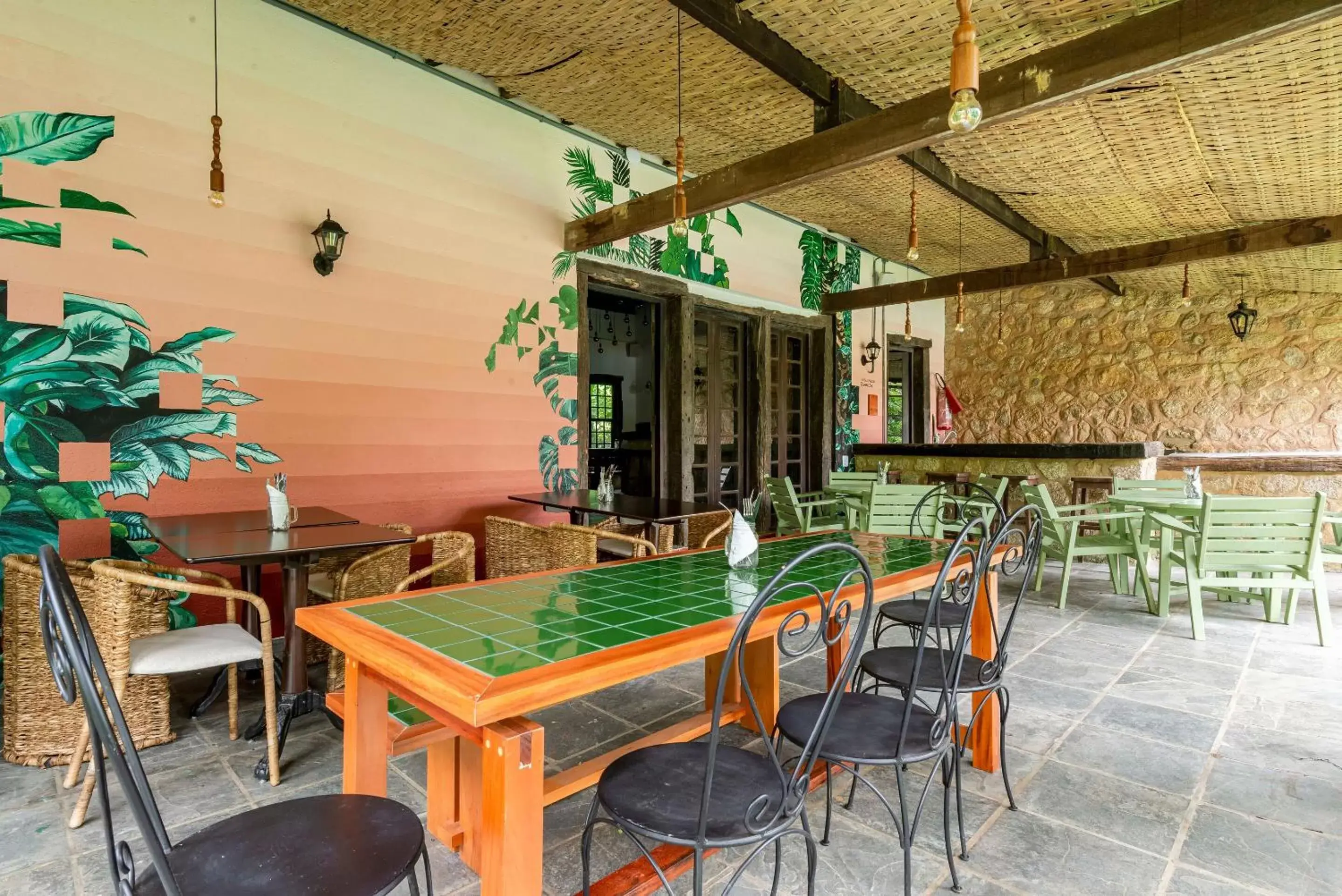 Lounge or bar in Selina Paraty