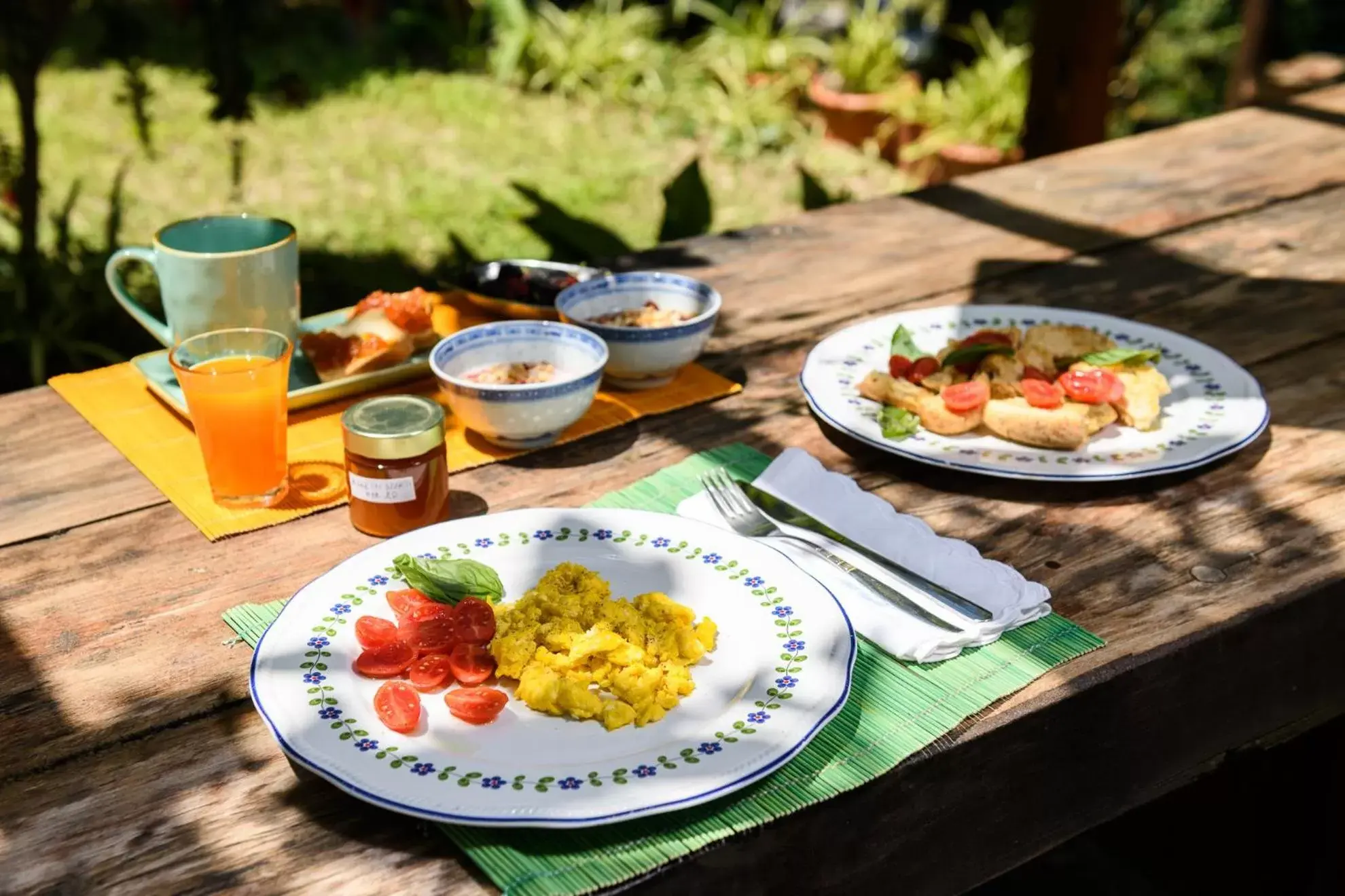 Food close-up in B&B Albachiara Casa di Campagna