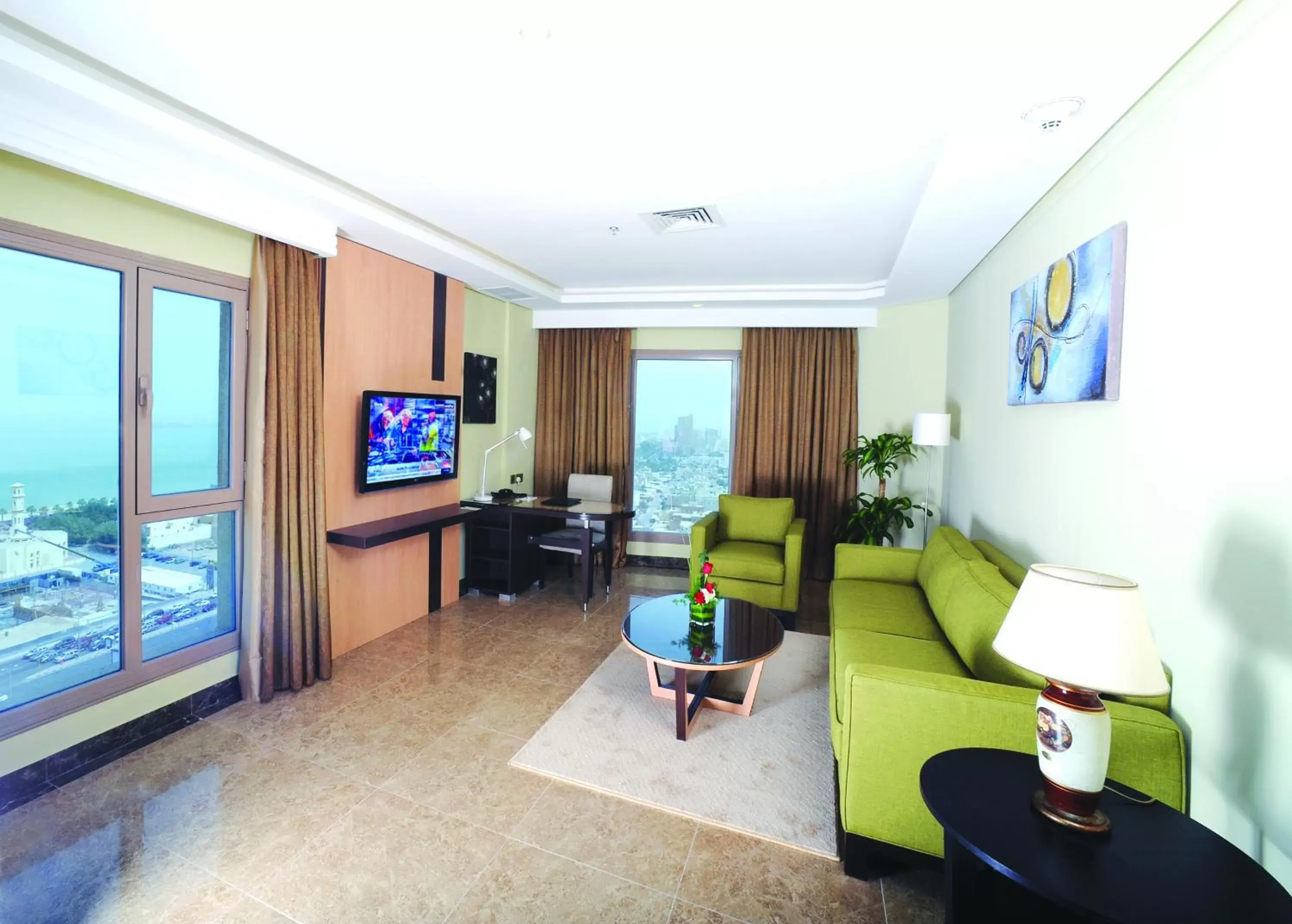 Living room, Seating Area in Best Western Plus Mahboula