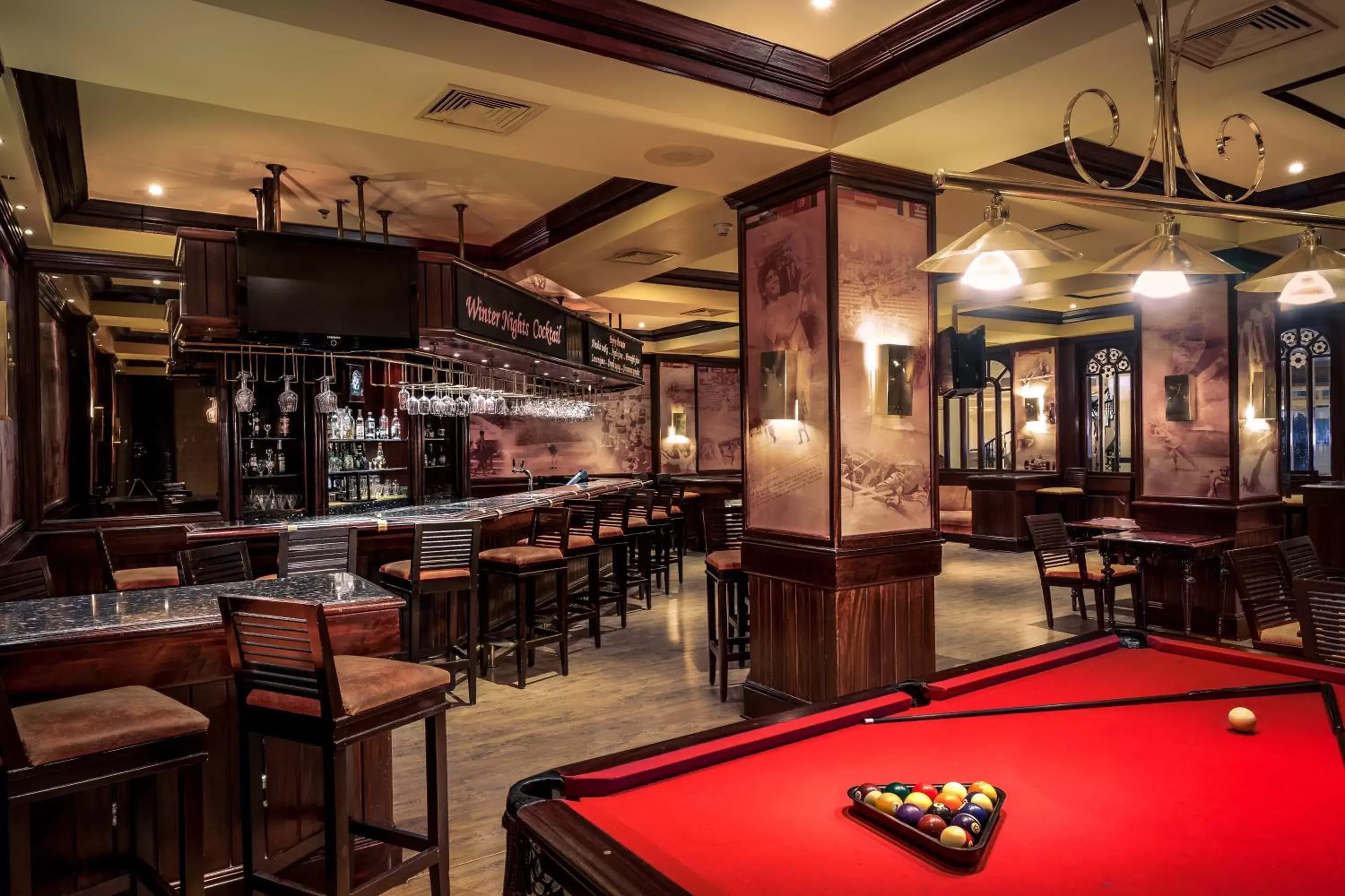 Billiard, Lounge/Bar in Swiss Inn Resort Hurghada