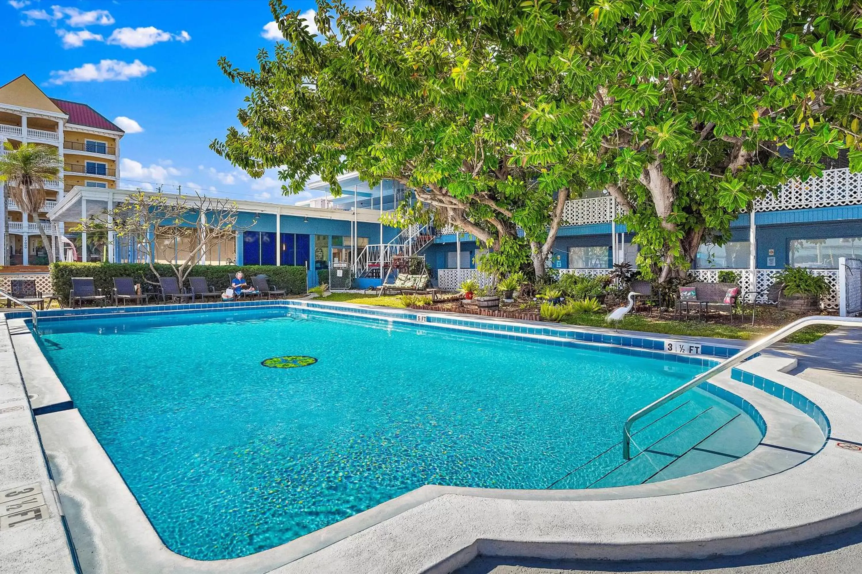 Pool view, Swimming Pool in Malibu Resort Motel