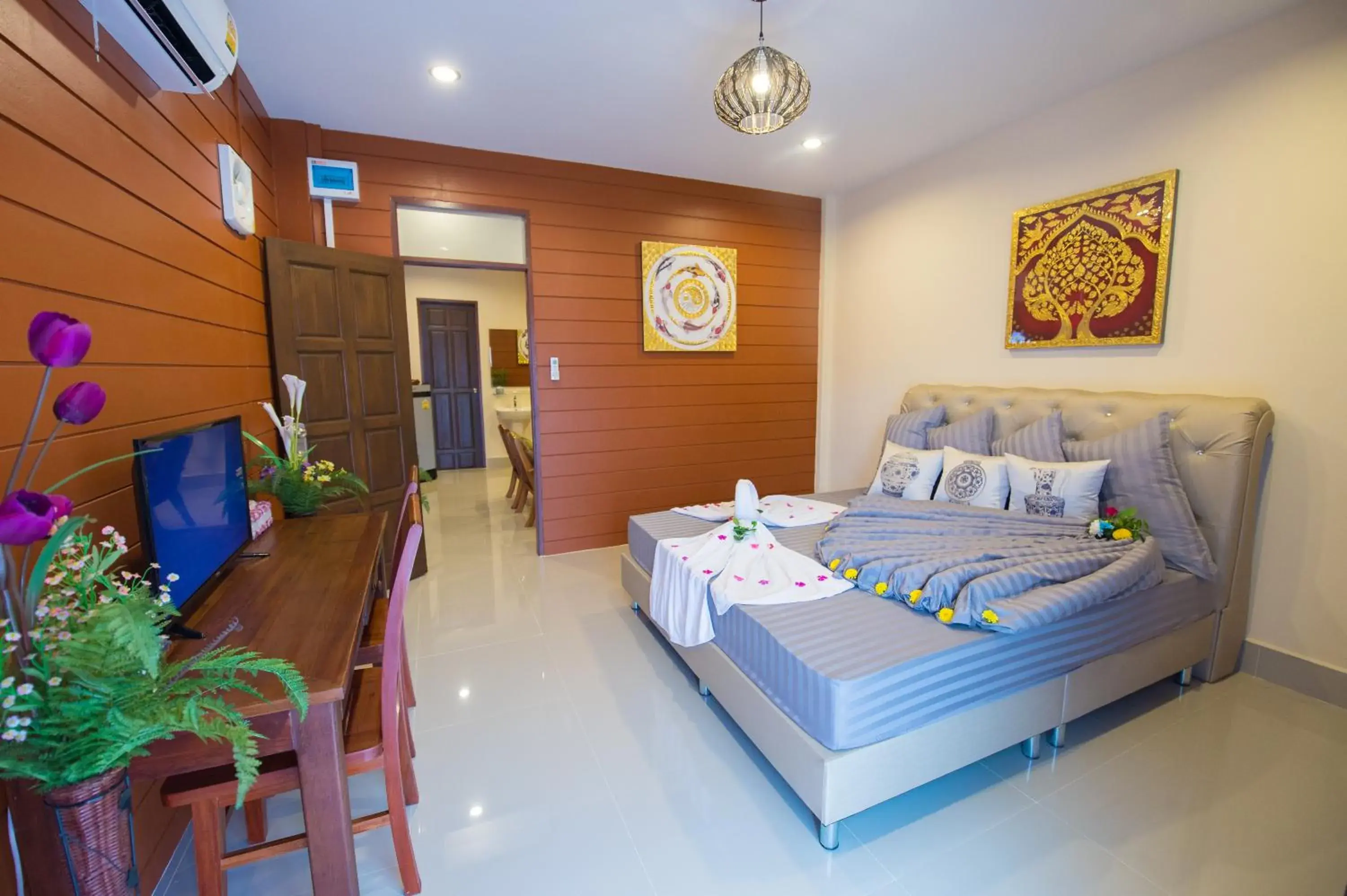Bedroom in Srisiam Resort