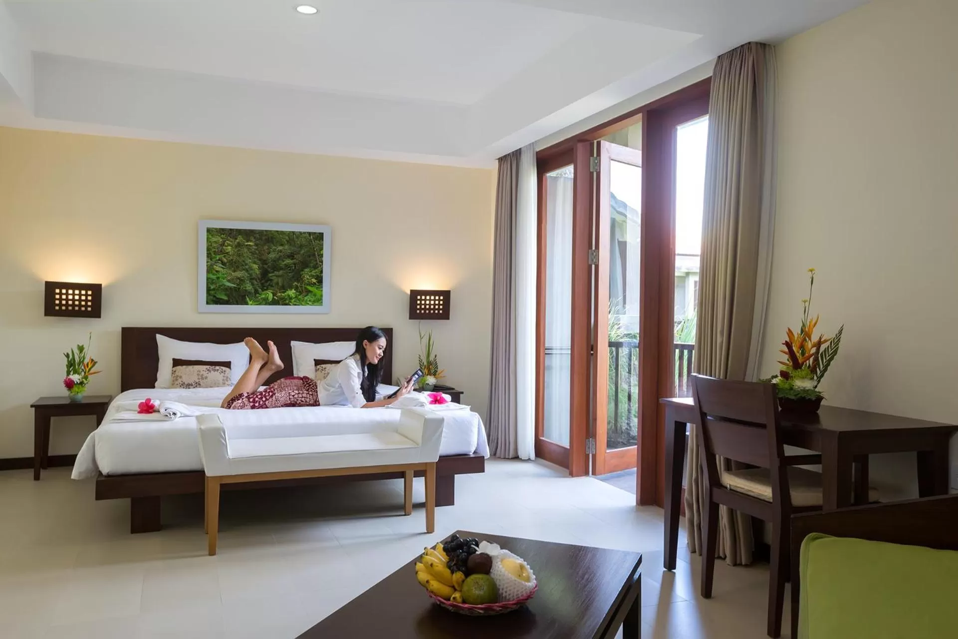 Property building, Bed in Ketapang Indah Hotel