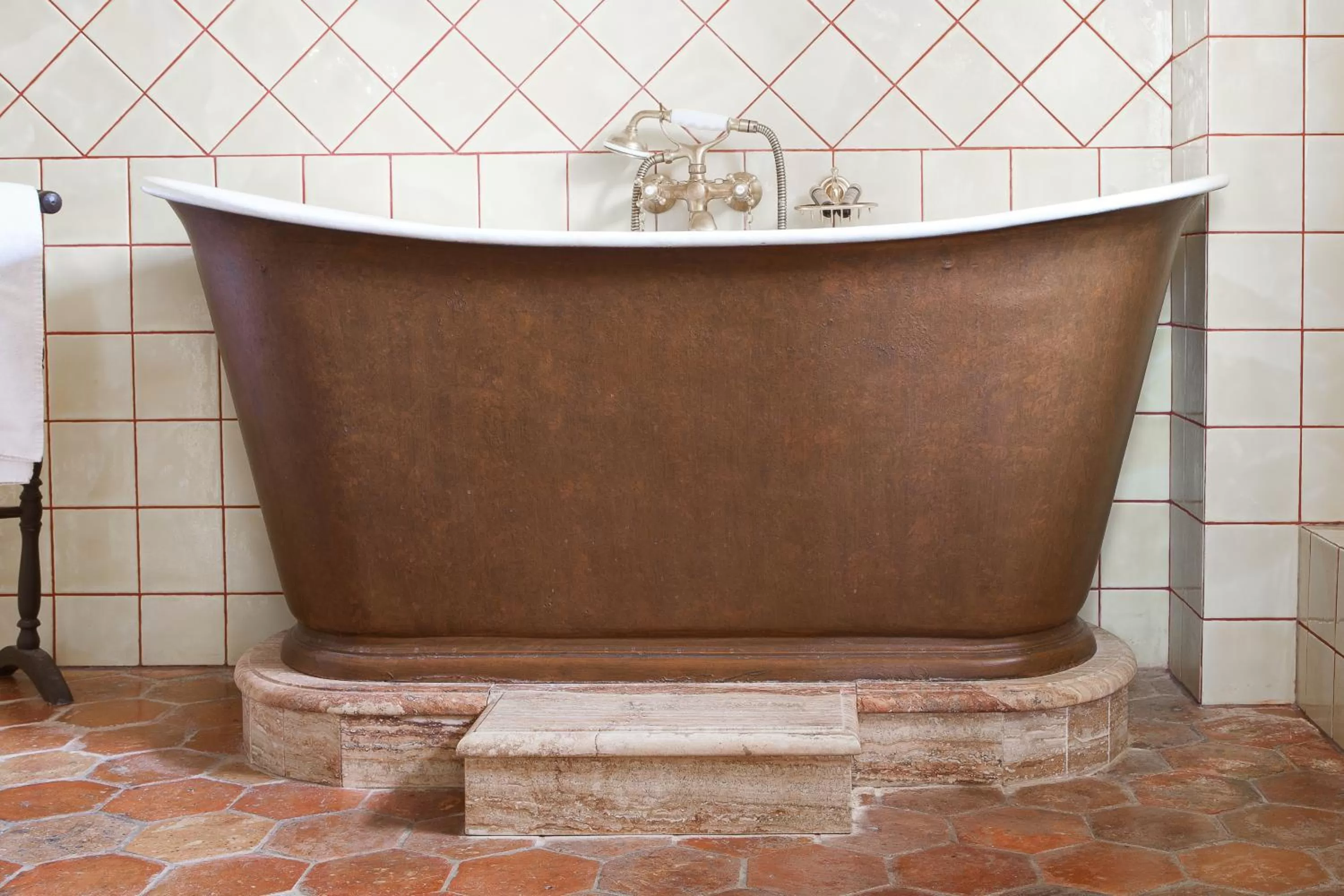 Bathroom in Château-Hôtel de Bourron