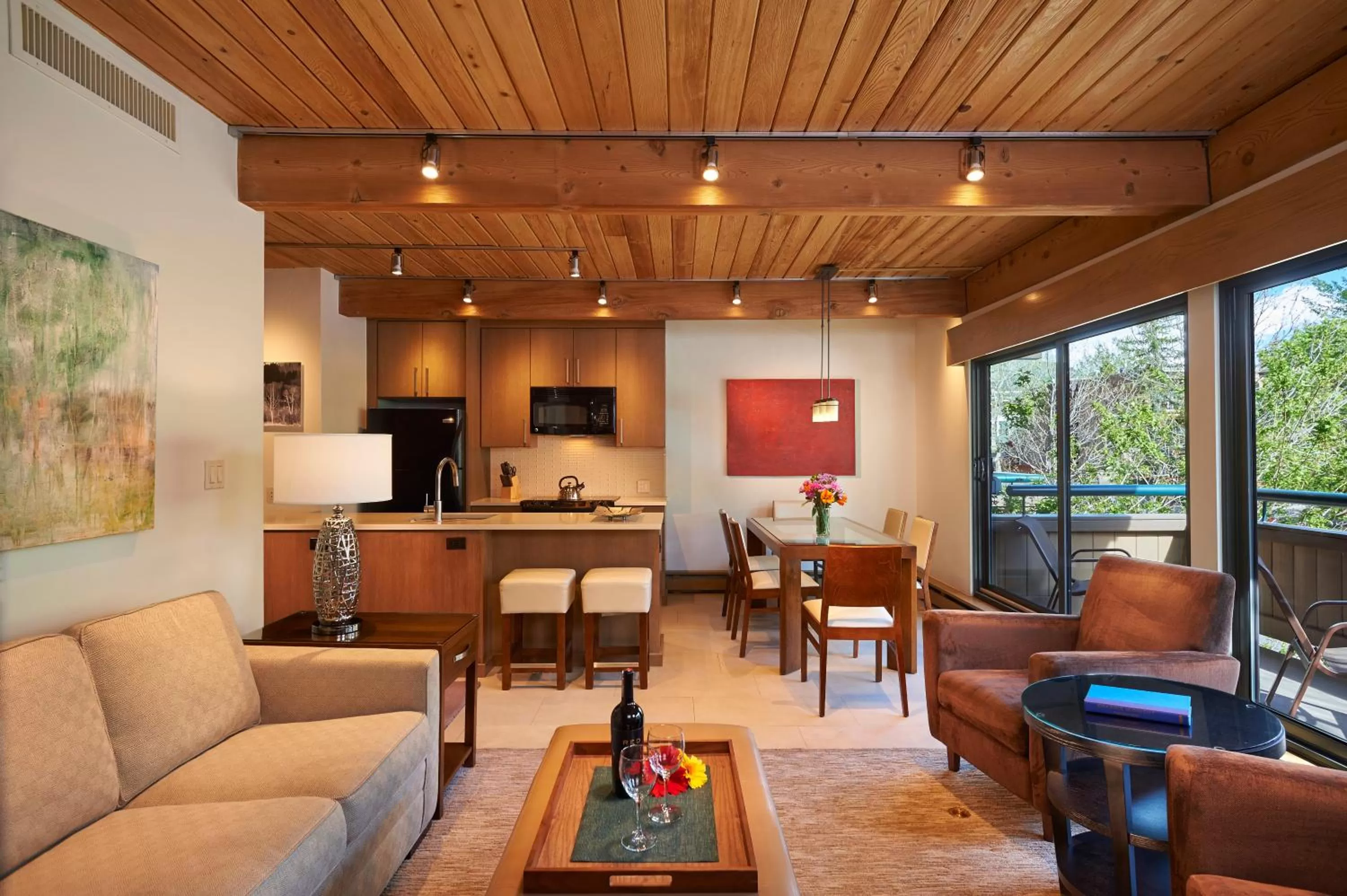 Balcony/Terrace in Aspen Square Condominium Hotel
