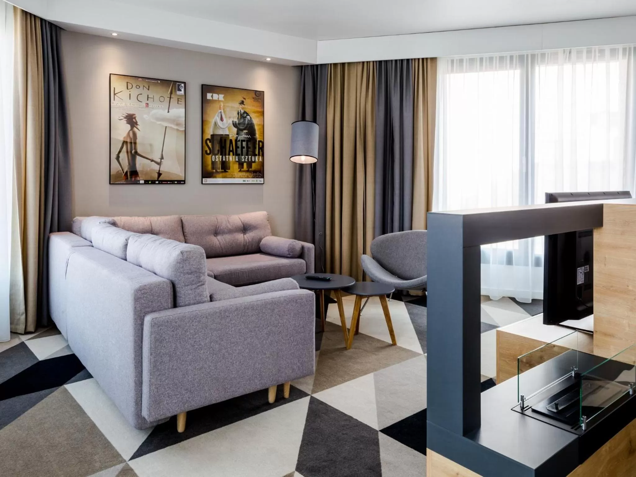 Living room in Lwowska 1