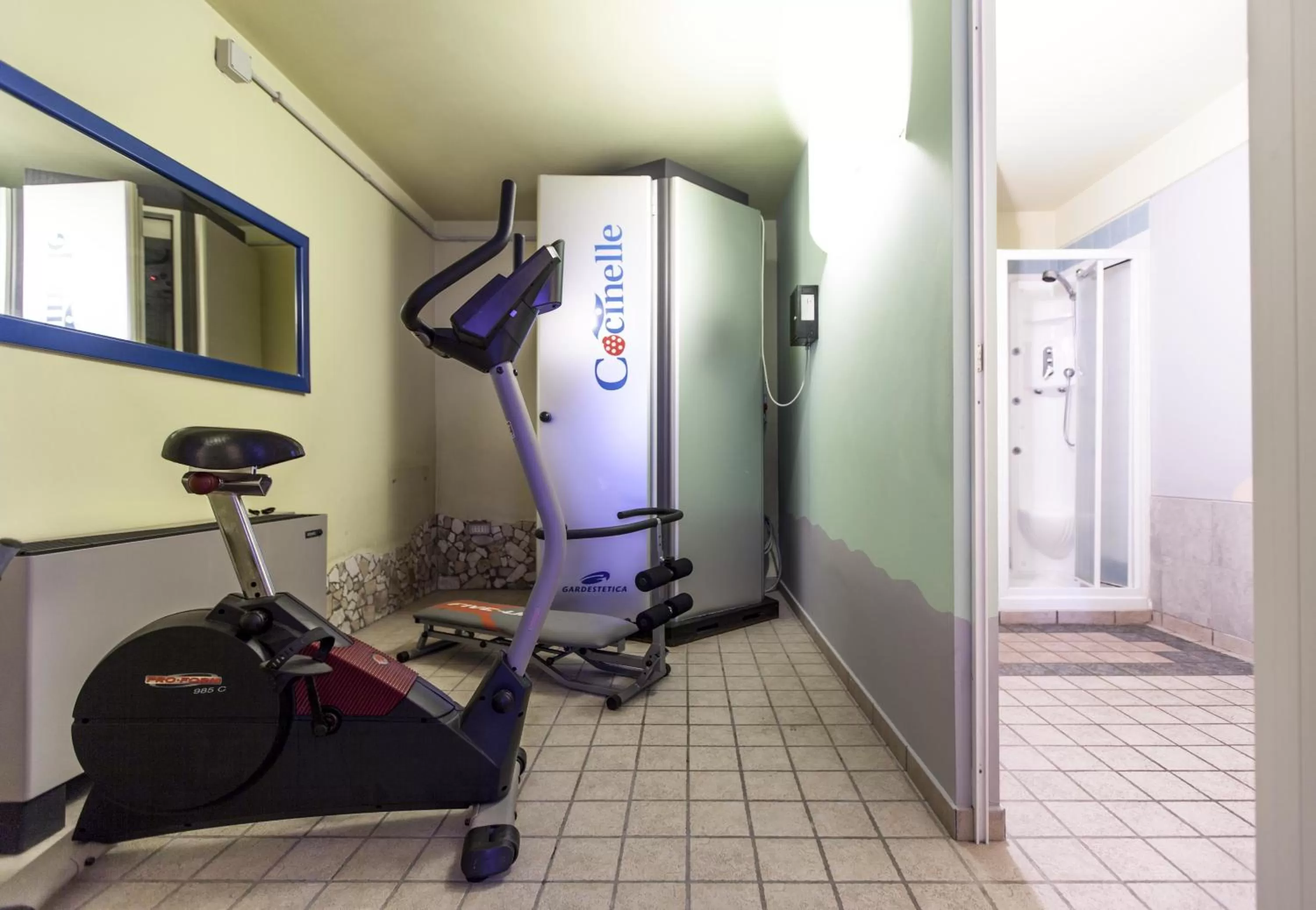 Fitness centre/facilities in Hotel Al Ponte