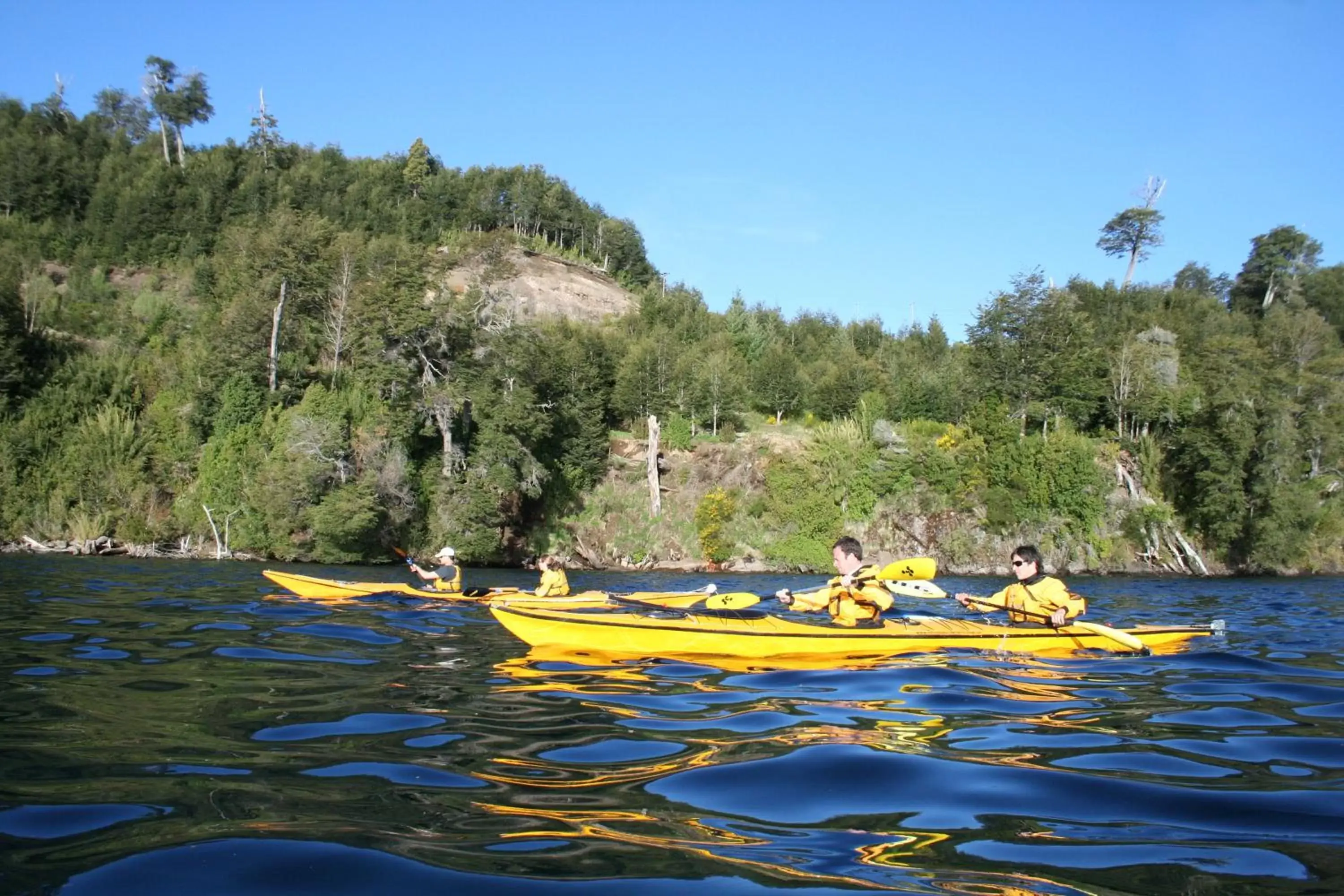 Canoeing in Correntoso Lake & River Hotel