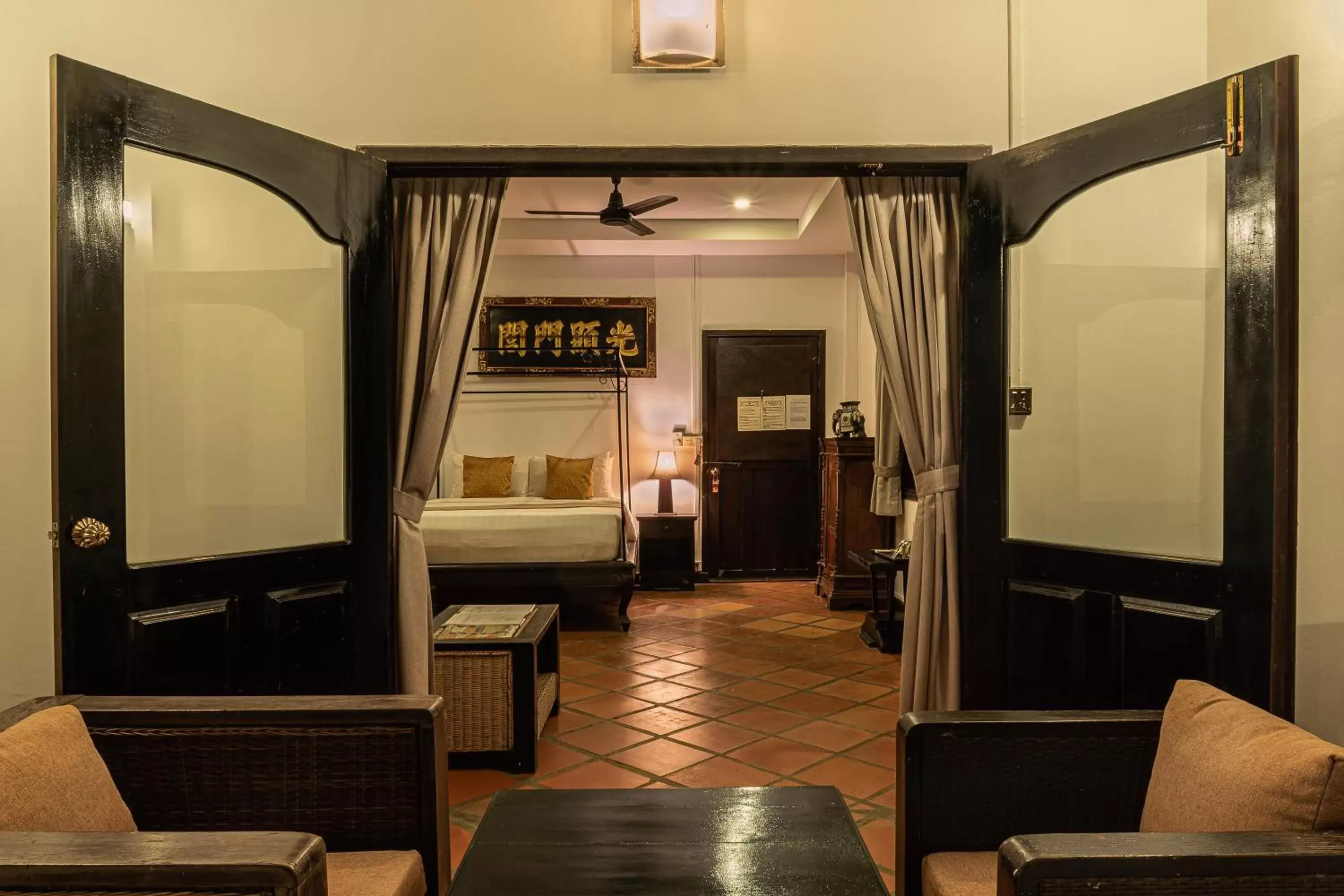 Bed, Seating Area in Pavillon Indochine Boutique - Hotel