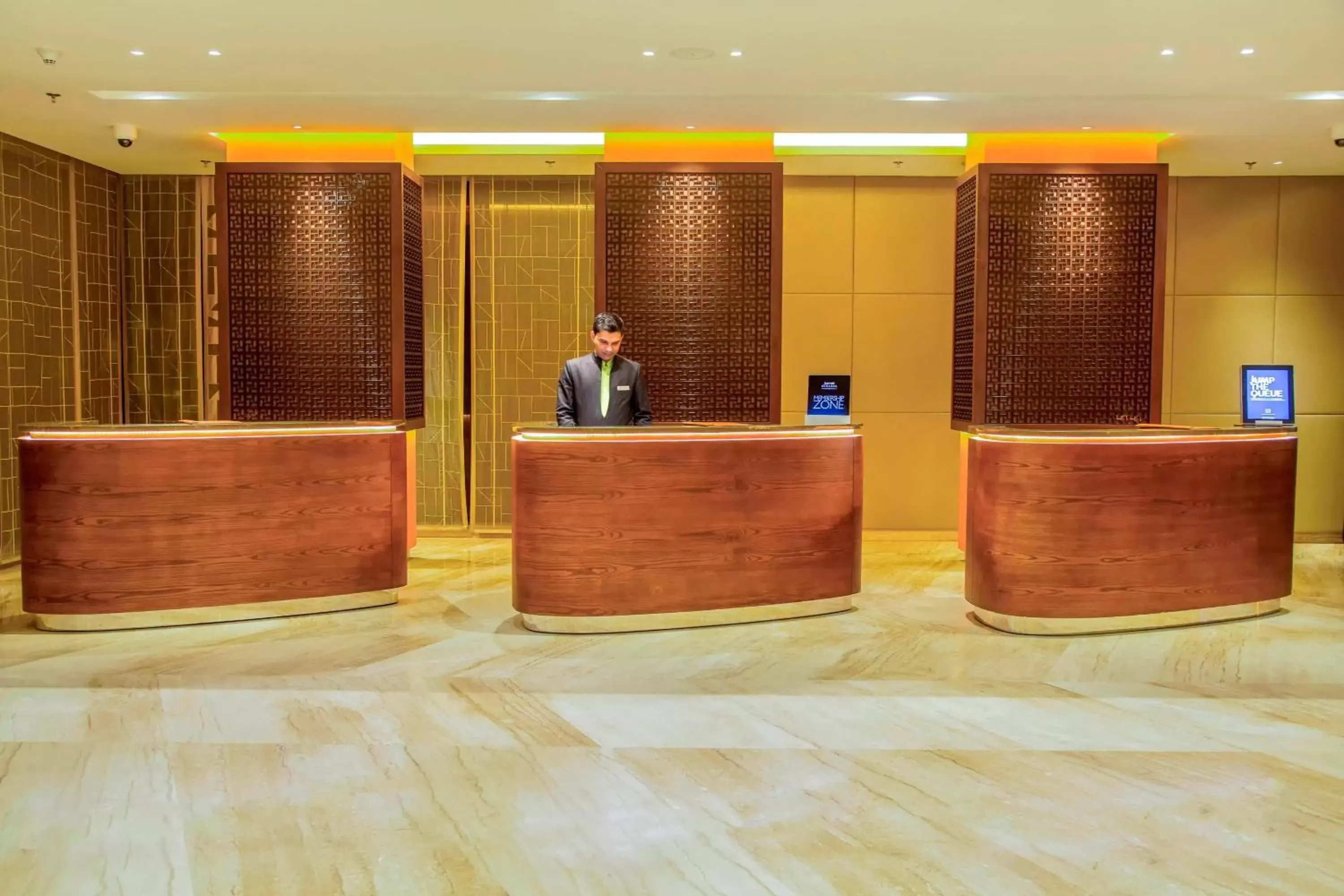 Lobby or reception, Lobby/Reception in Courtyard by Marriott Raipur