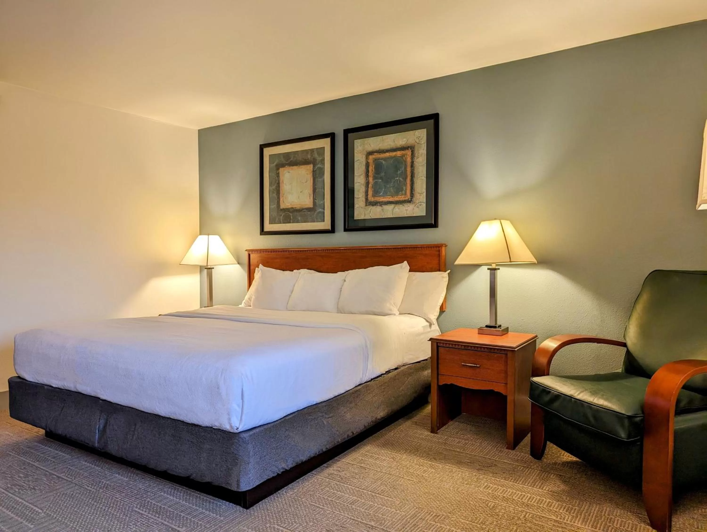 Bedroom in La Quinta Inn by Wyndham Chicago Willowbrook