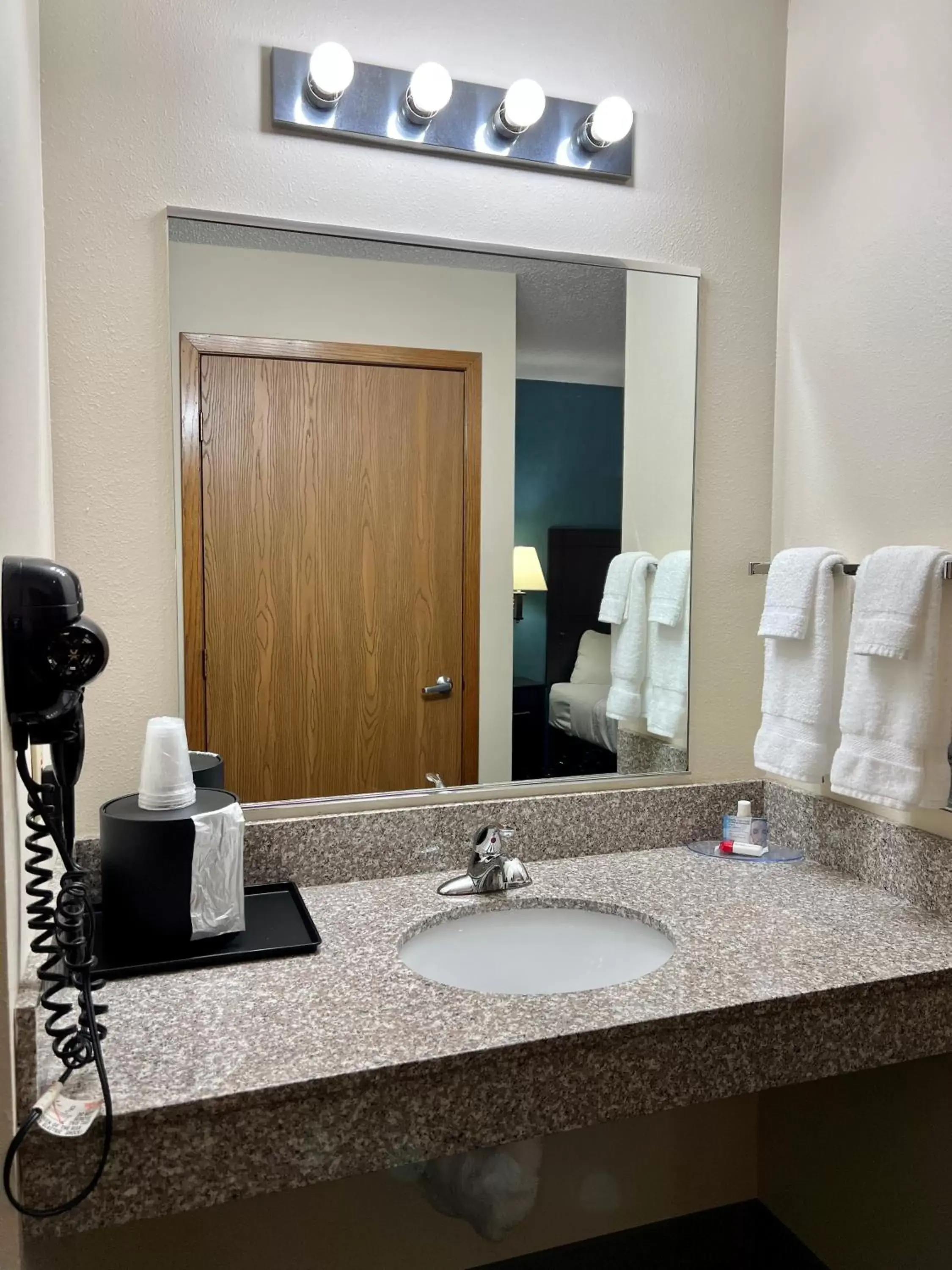 Bathroom in Reston Inn & Suites