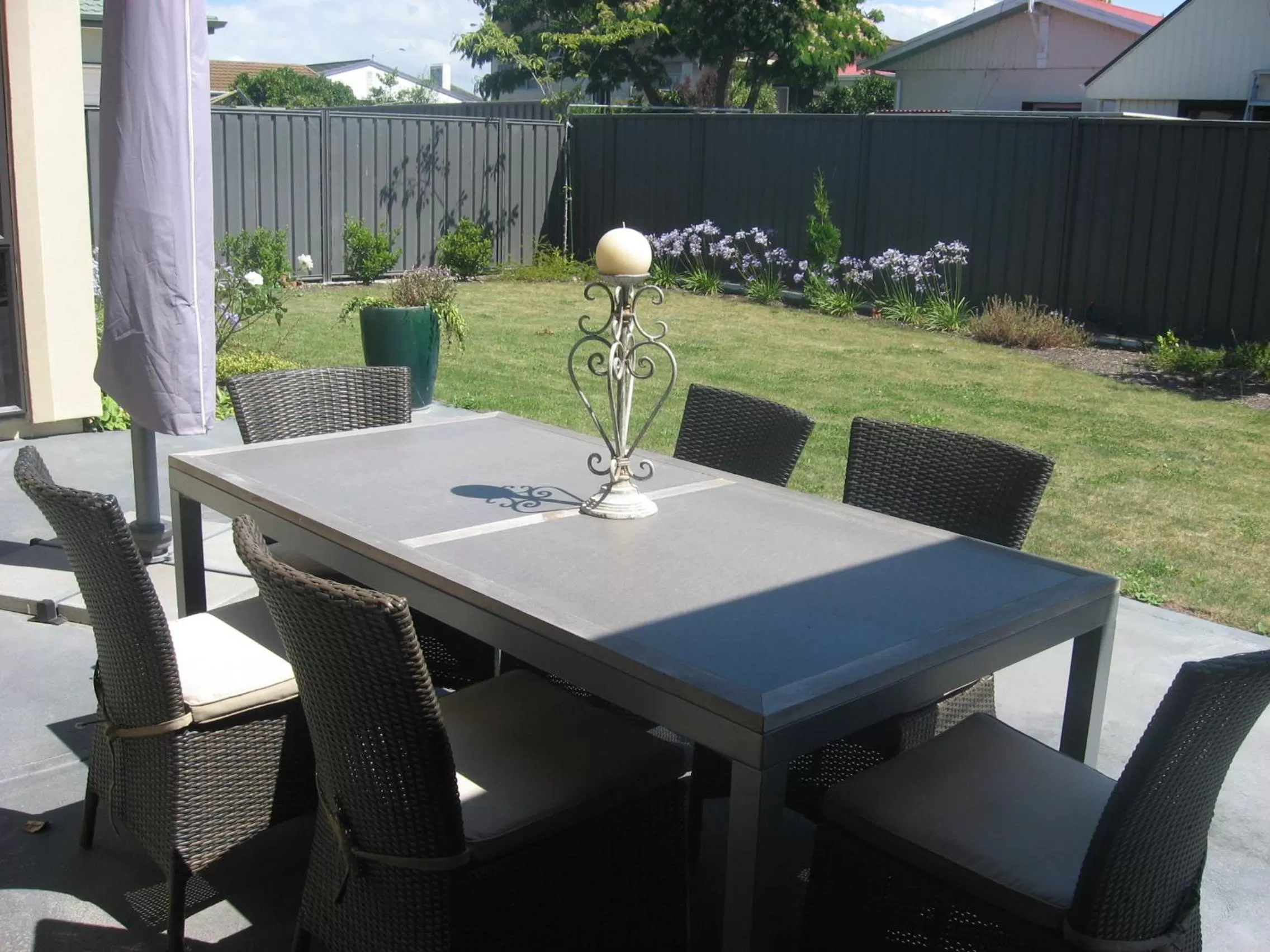 Patio in Liz on Lowry