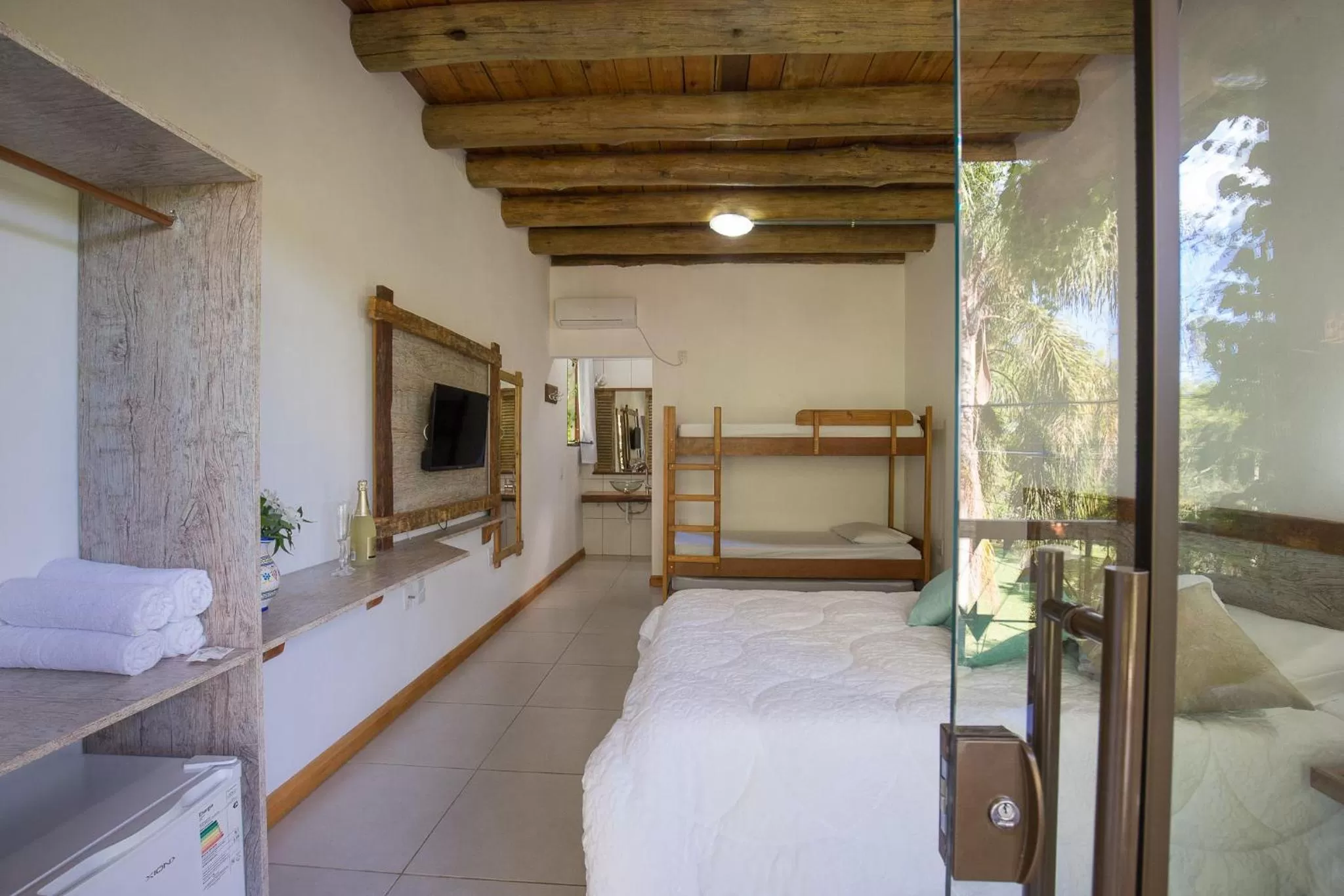 Bunk Bed in Hotel Chácara das Flores