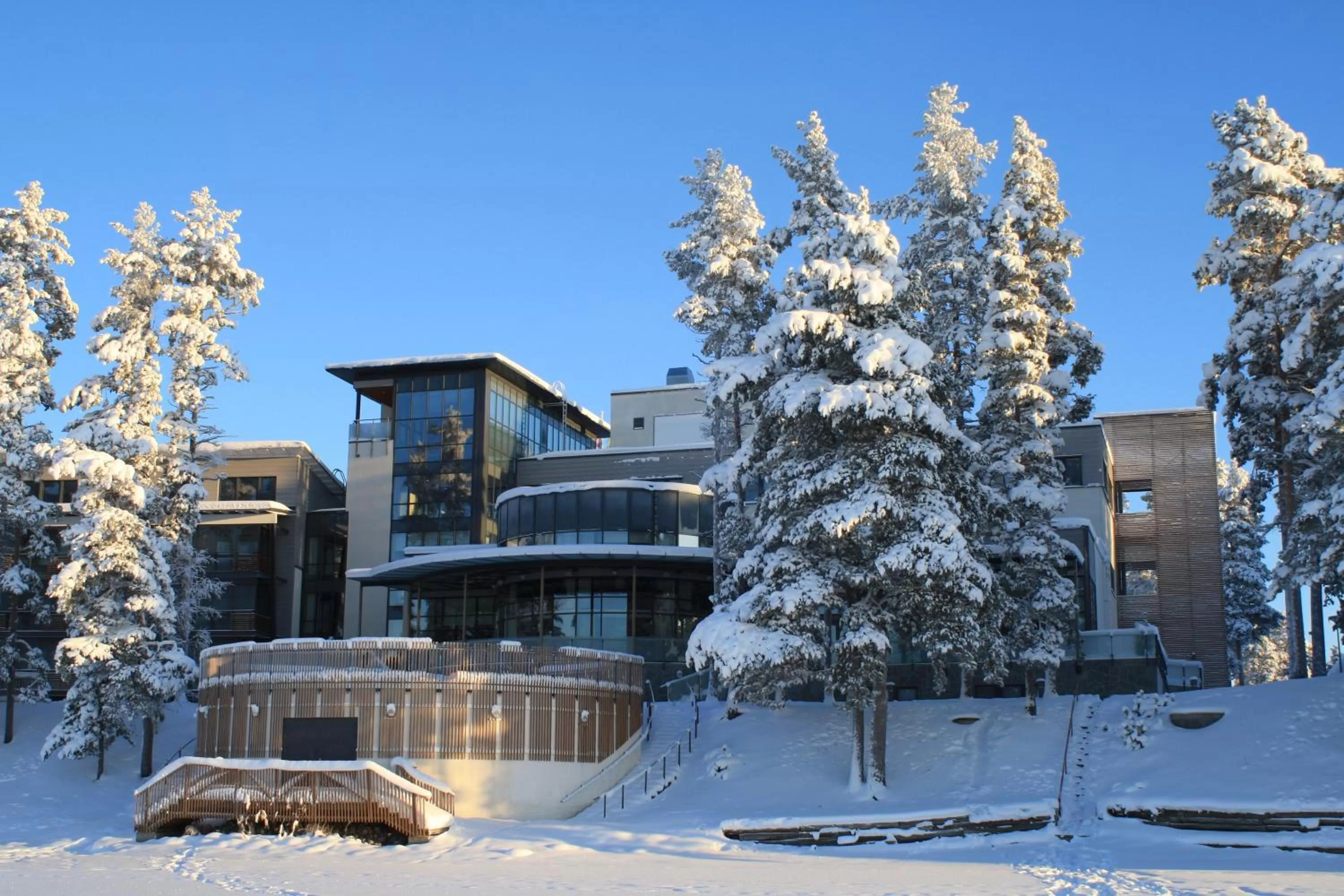 Winter in Kuortaneen Urheiluopisto