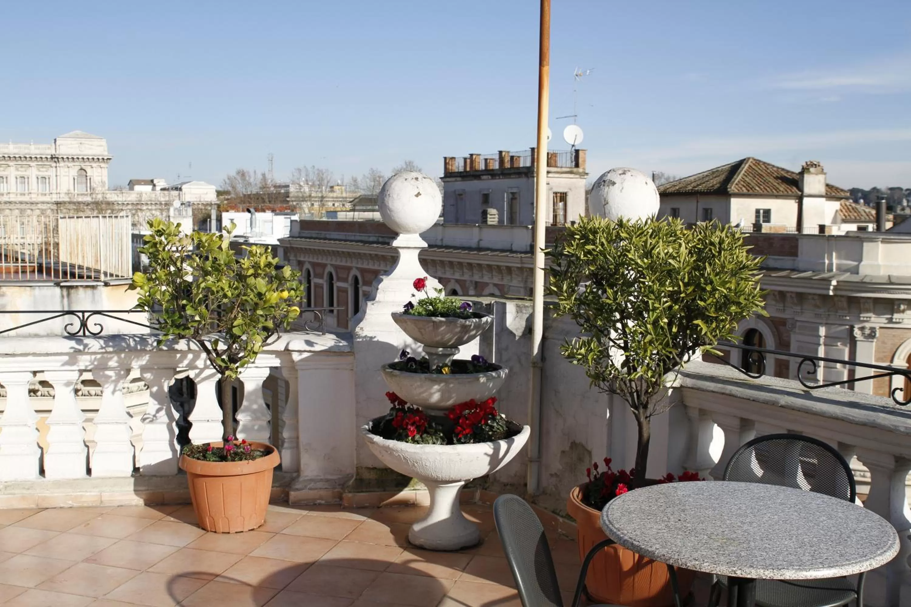 Balcony/Terrace in Hotel Genio