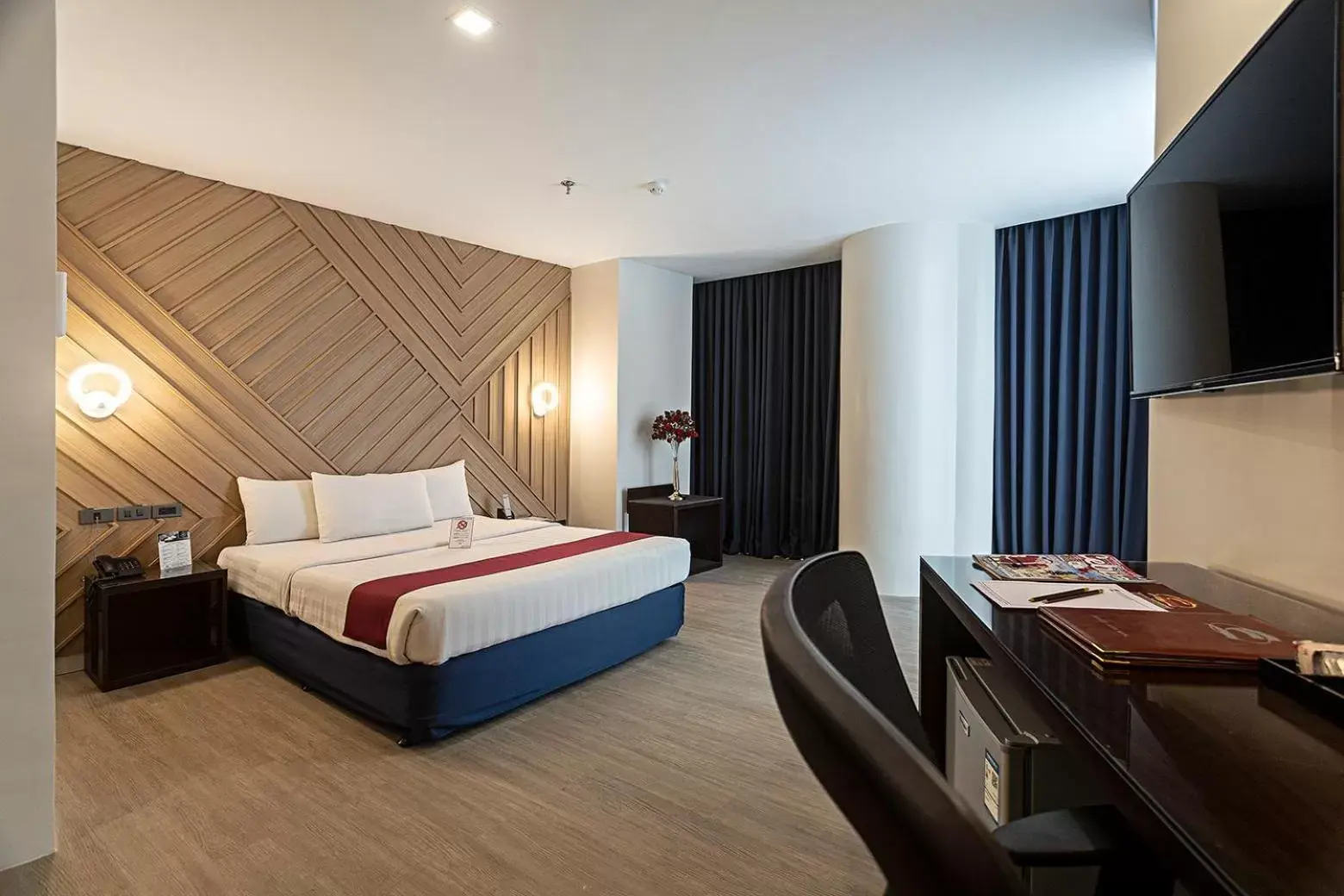 Bedroom in Sarrosa International Hotel and Residential Suites