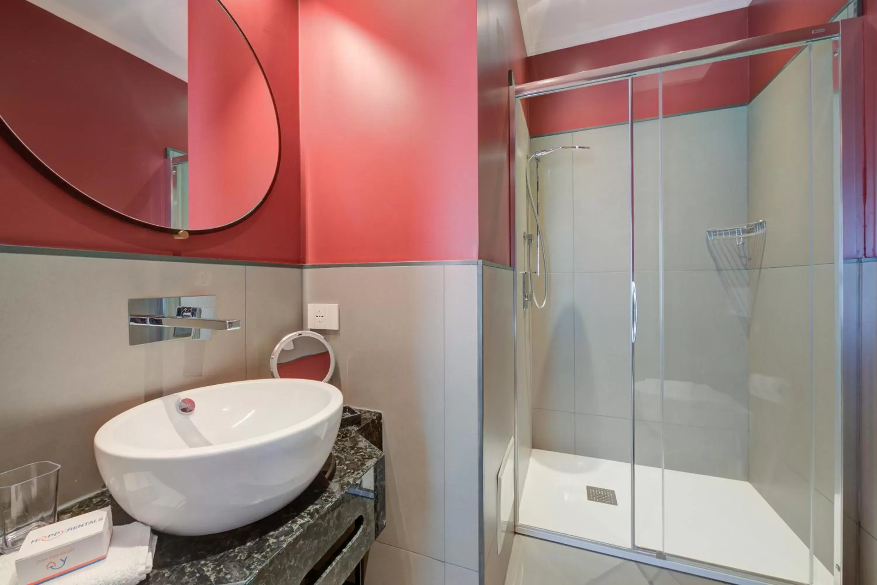 Bathroom in Boutique Central Apartments- Happy Rentals