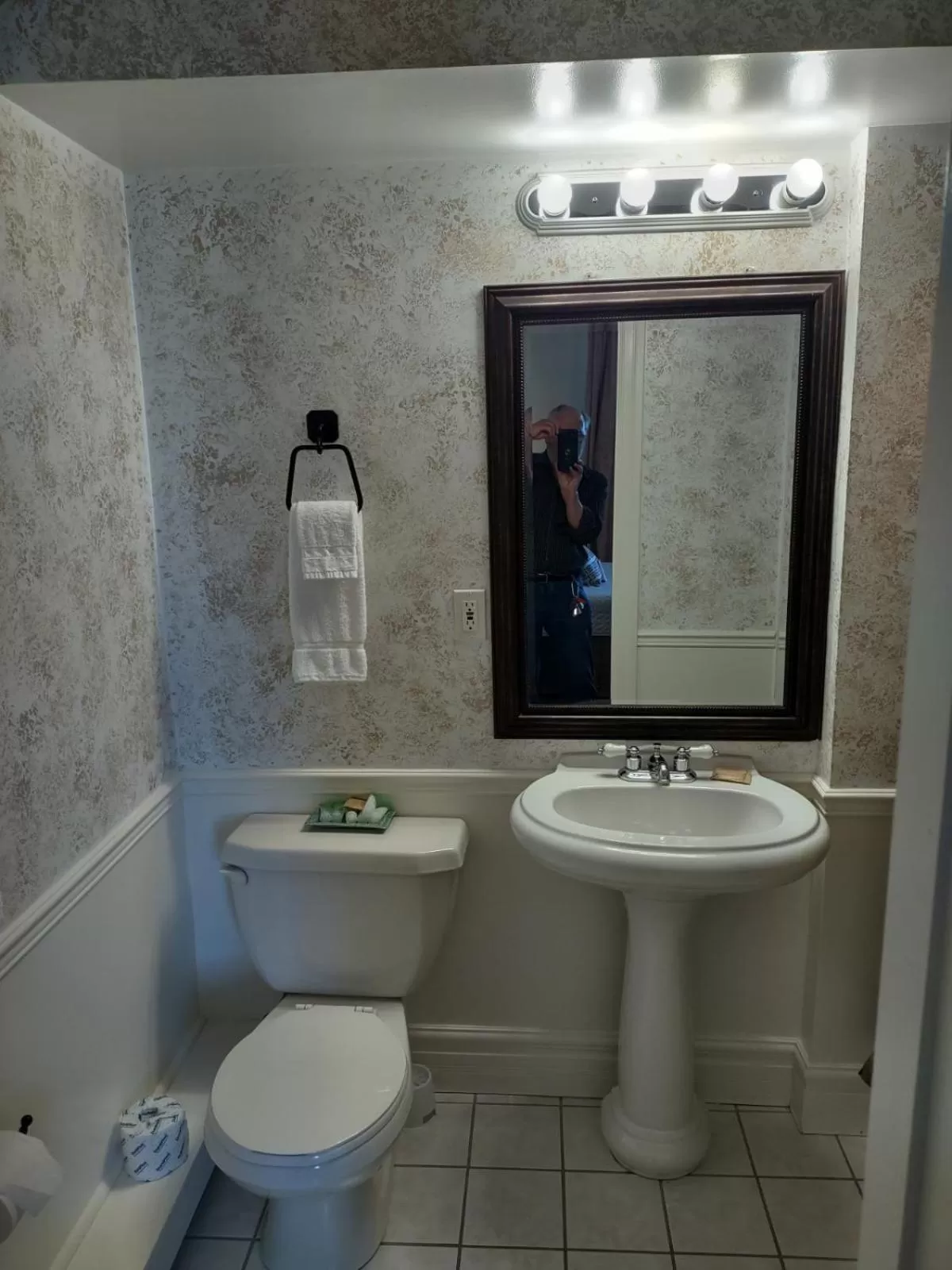 Toilet, Bathroom in The King George Inn