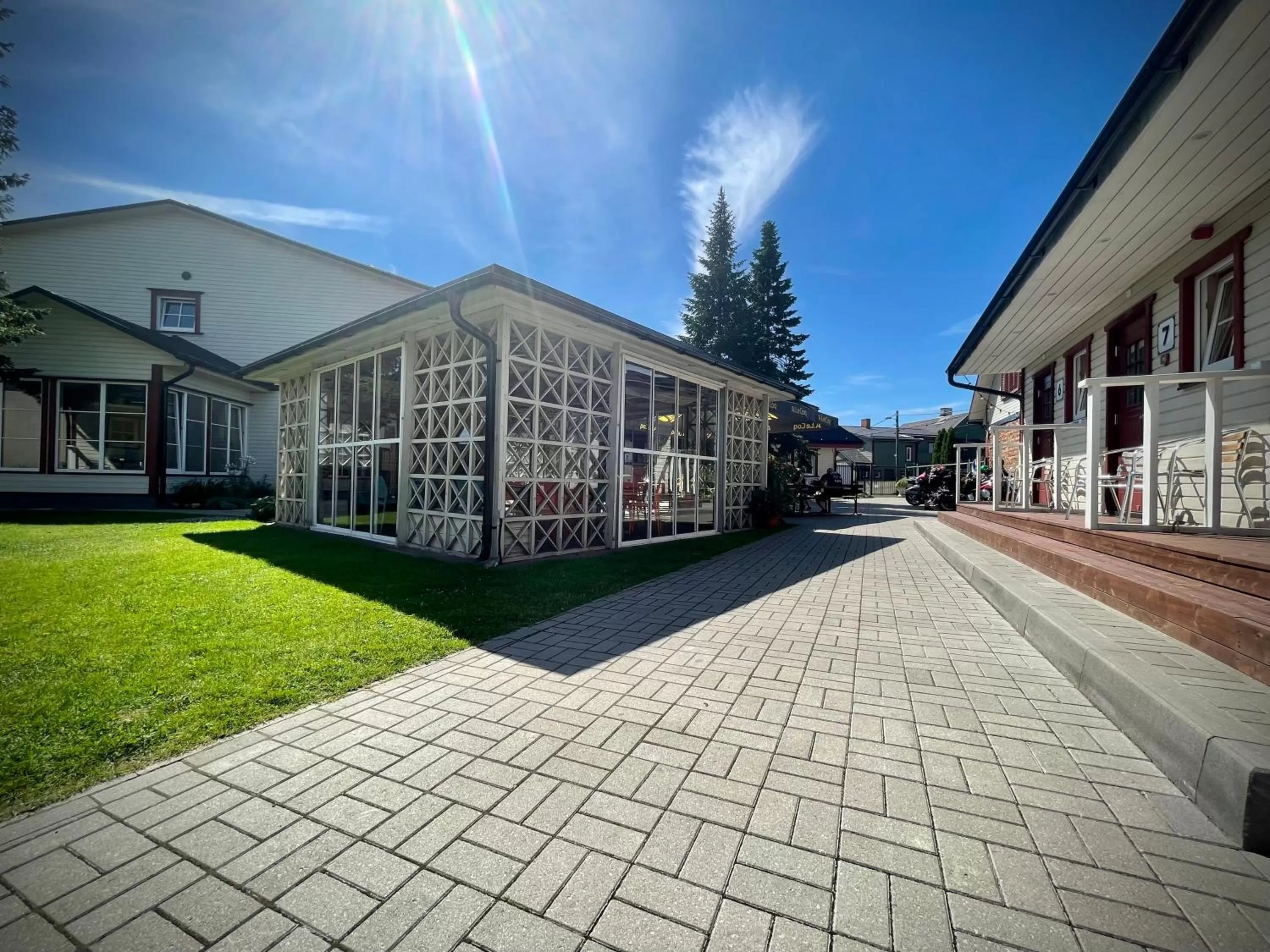 Property building in Aleksandri Guesthouse