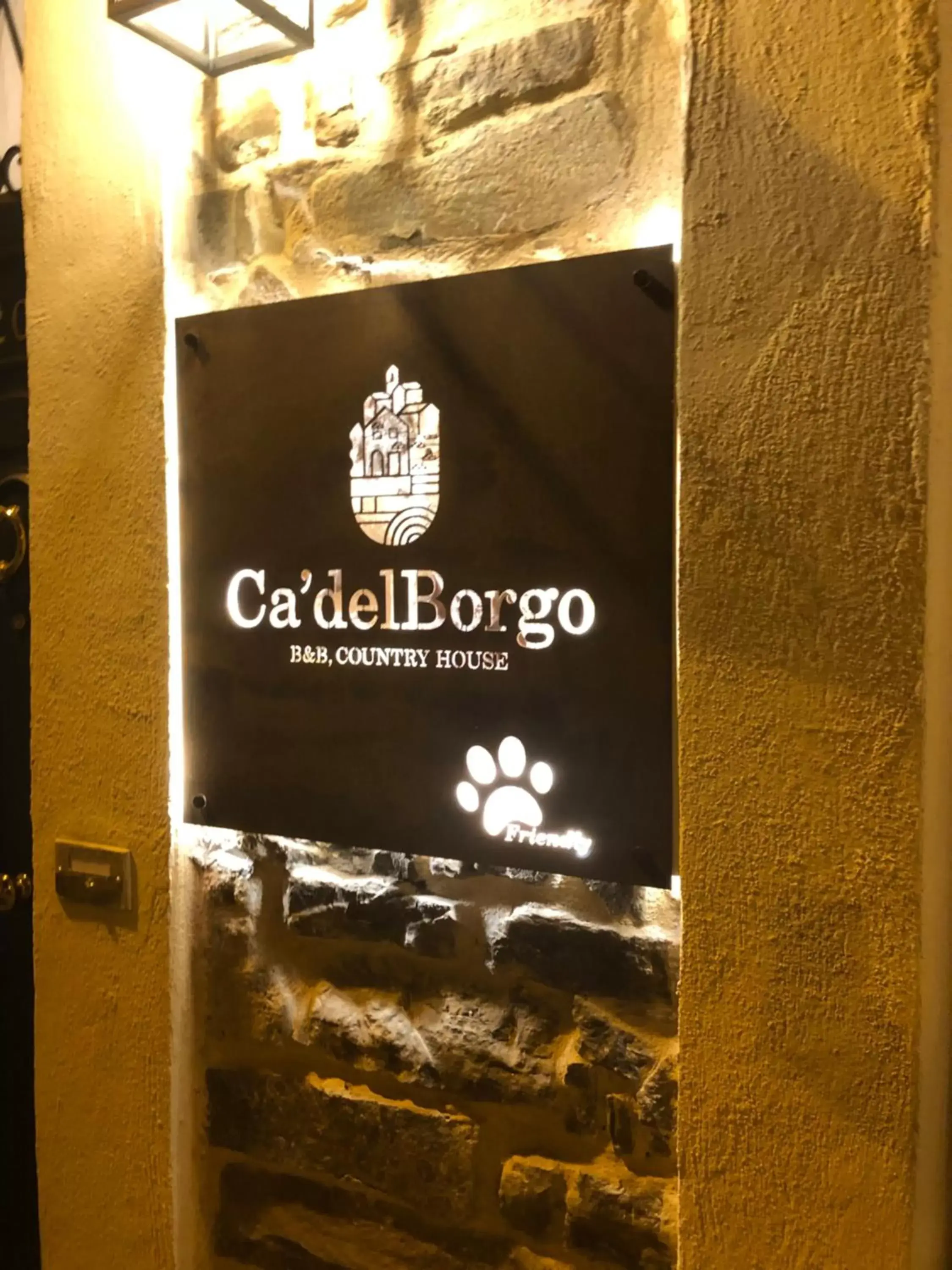 Property Logo/Sign in Ca’del Borgo B&B Country House