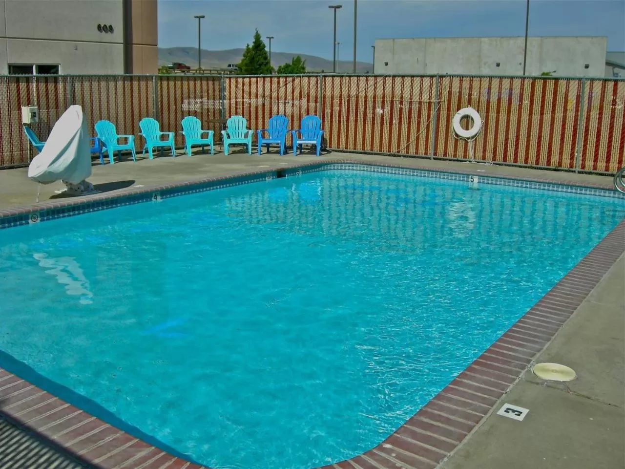 Swimming pool in Super 8 by Wyndham The Dalles OR