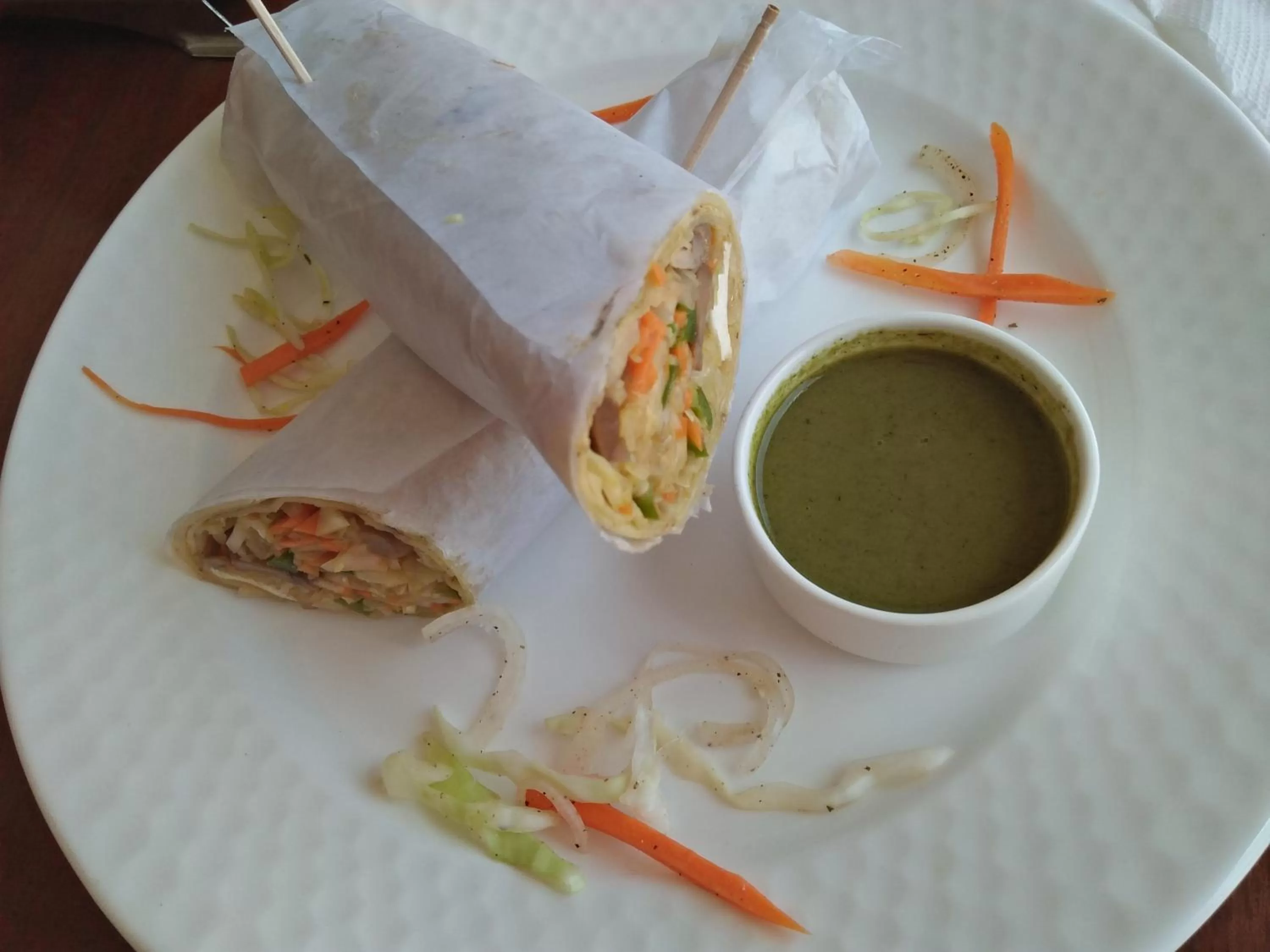 Food close-up in Holy River Hotel