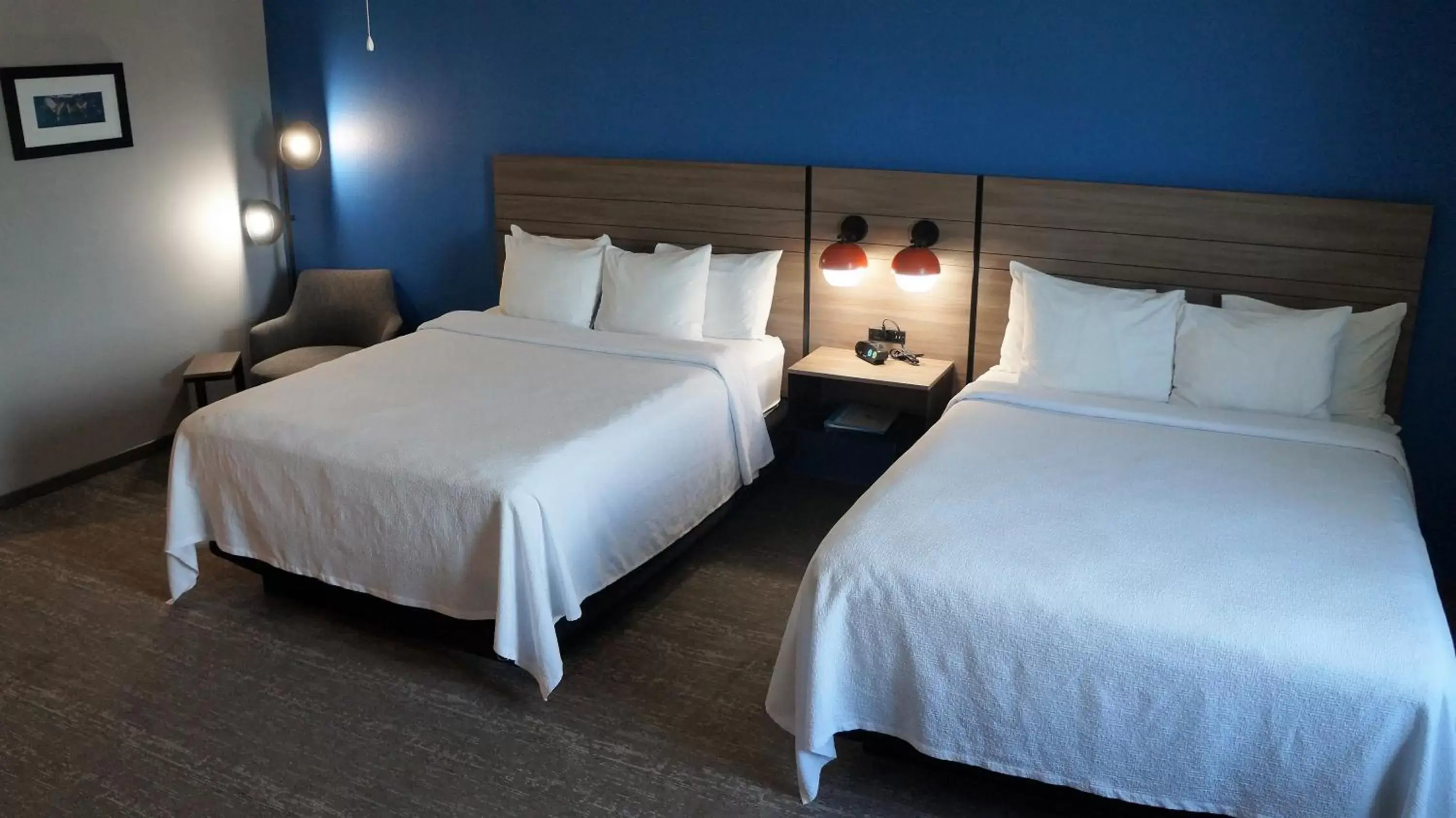 Bed in Hotel Lydia Bed in Hotel Lydia