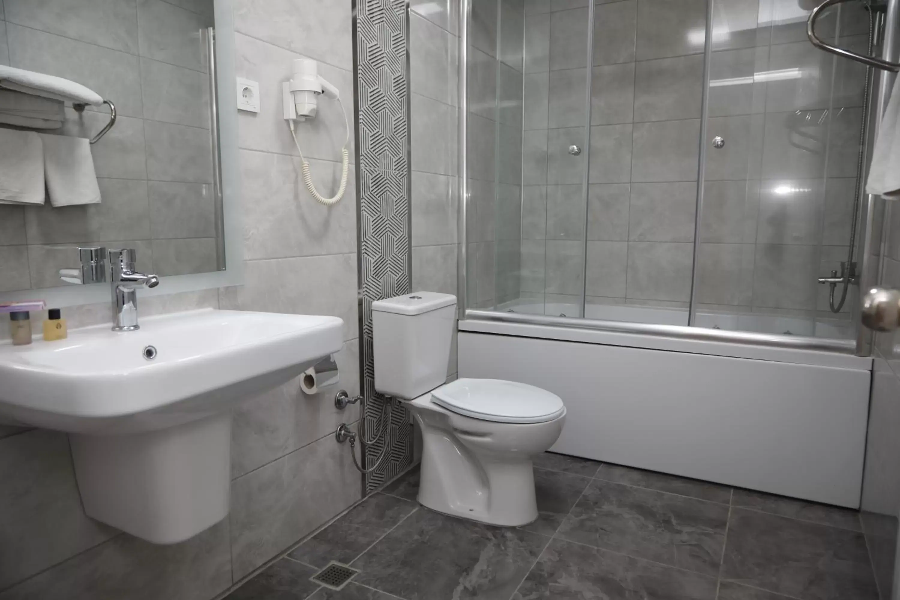 Shower, Bathroom in Cihan Palas