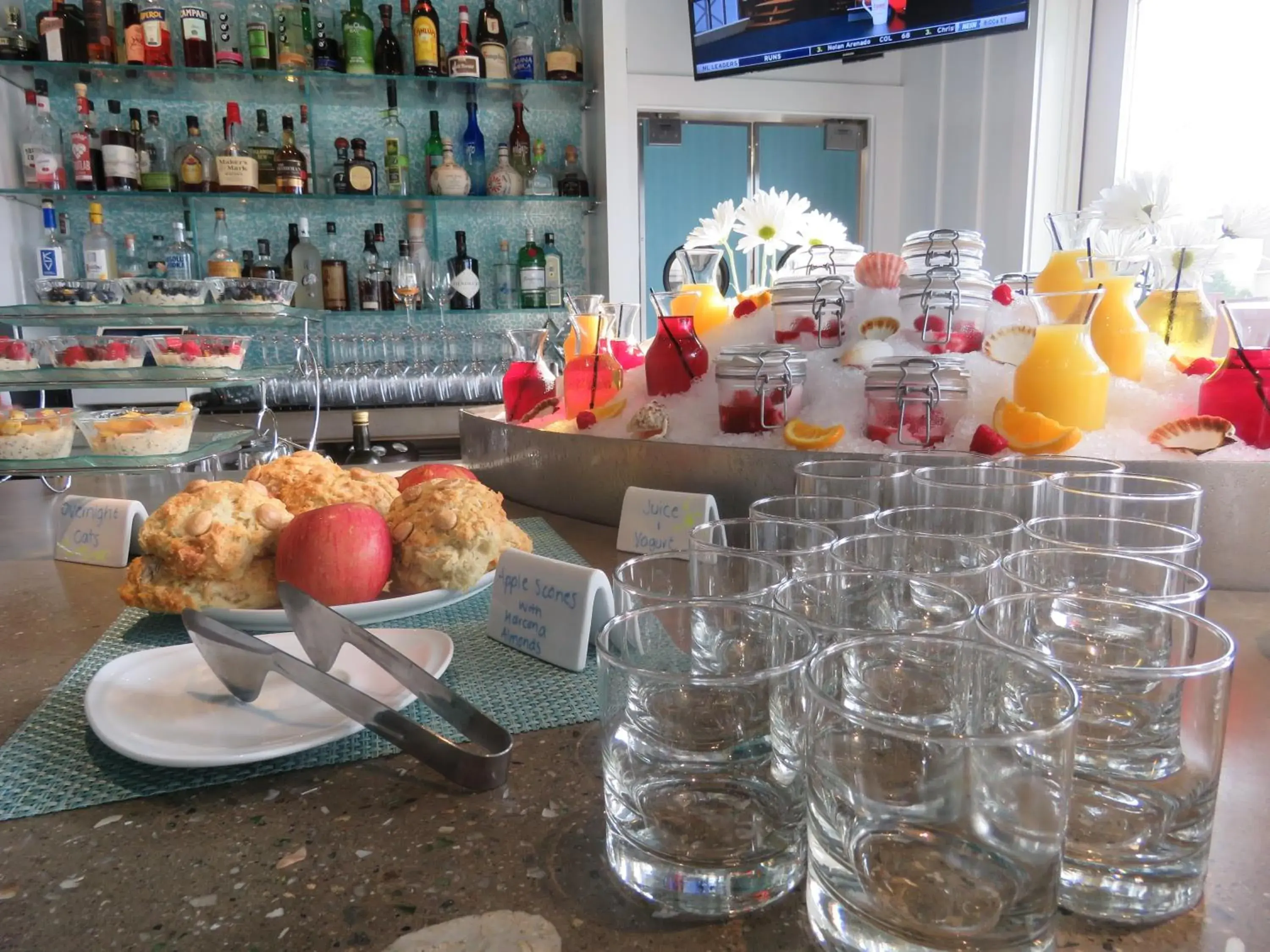 Continental breakfast in The Break Hotel