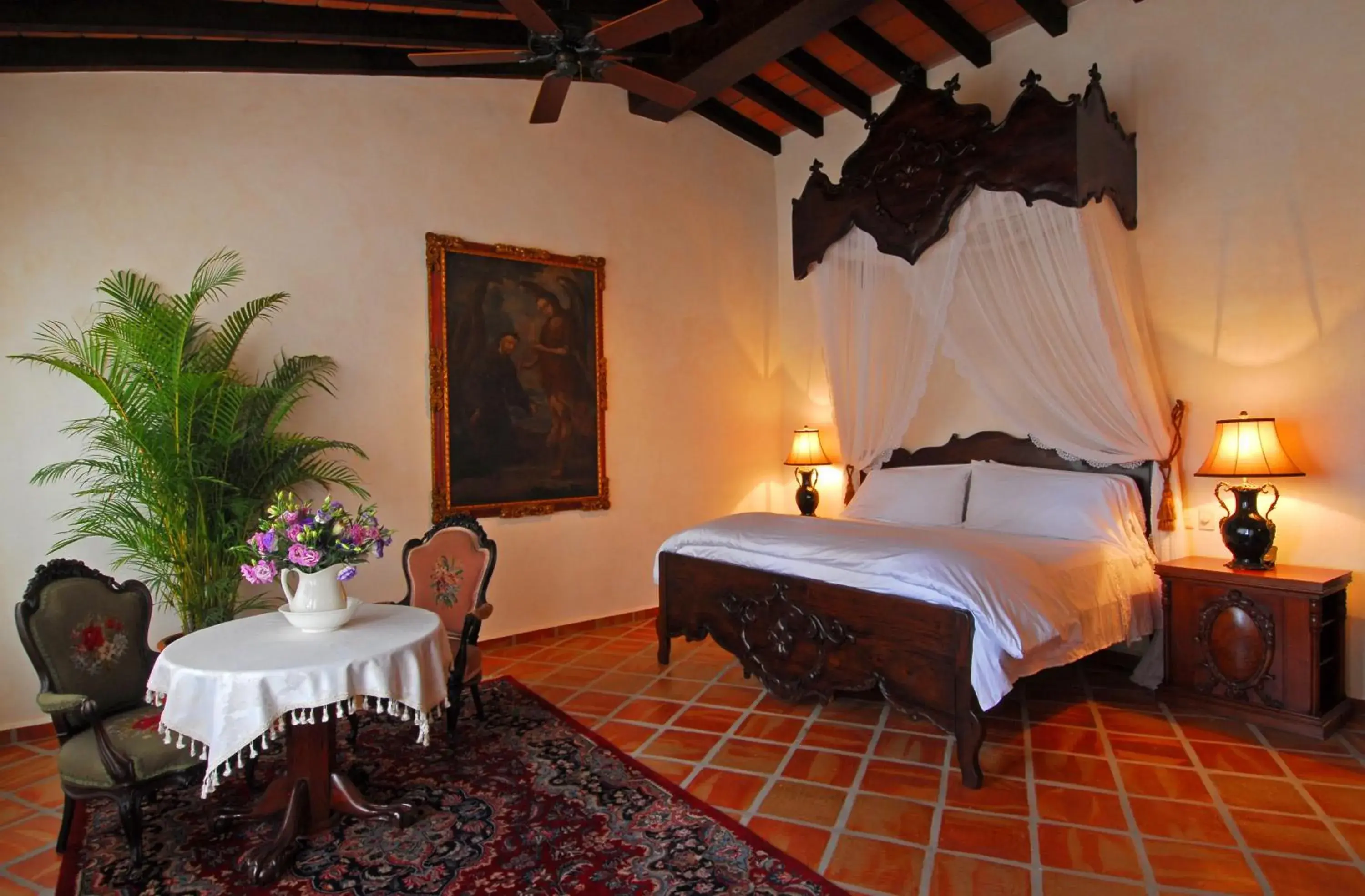 Bed in Hacienda San Angel