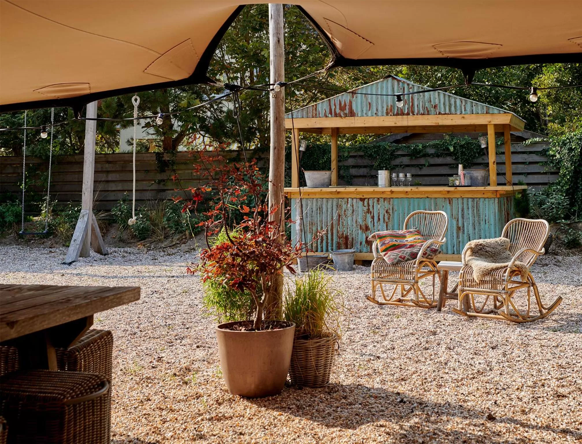 BBQ facilities in Hotel Zonne