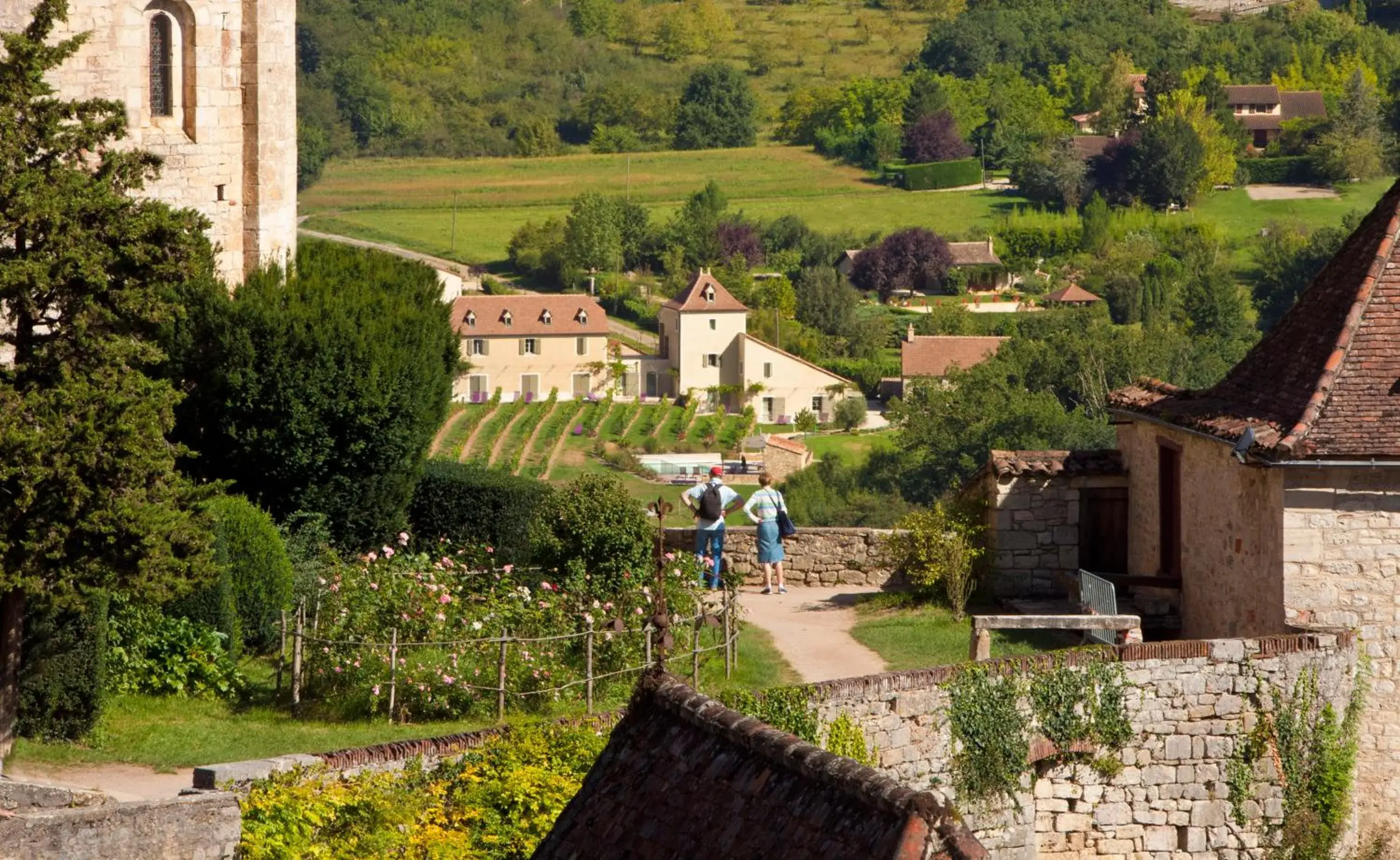 Area and facilities, Bird's-eye View in Hôtel-Spa Le Saint Cirq