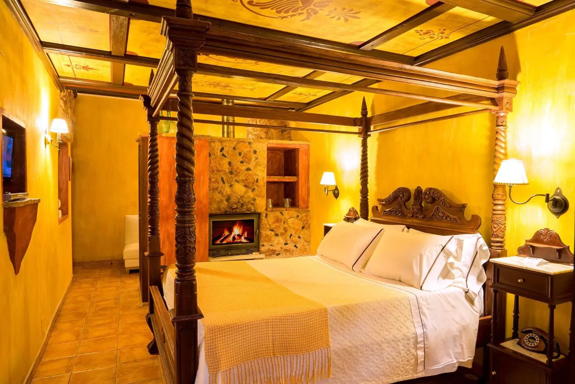 Bedroom in Hotel Spa La Casa del Rector Almagro