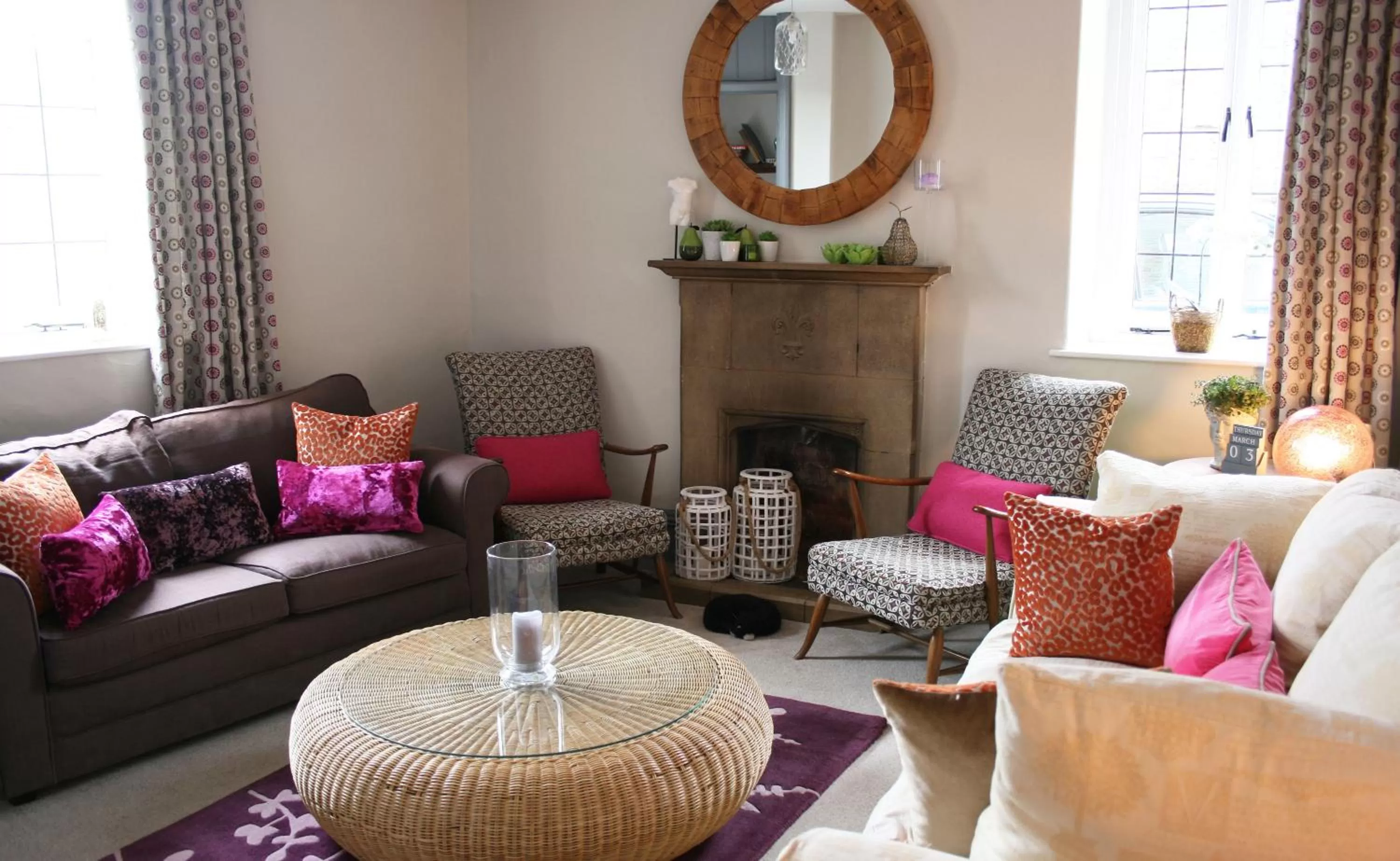 Communal lounge/ TV room, Seating Area in The Cross at Croscombe