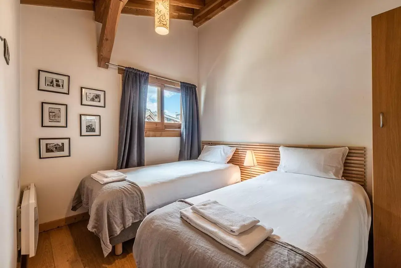 Bed in Eden Hotel, Apartments and Chalet Chamonix Les Praz