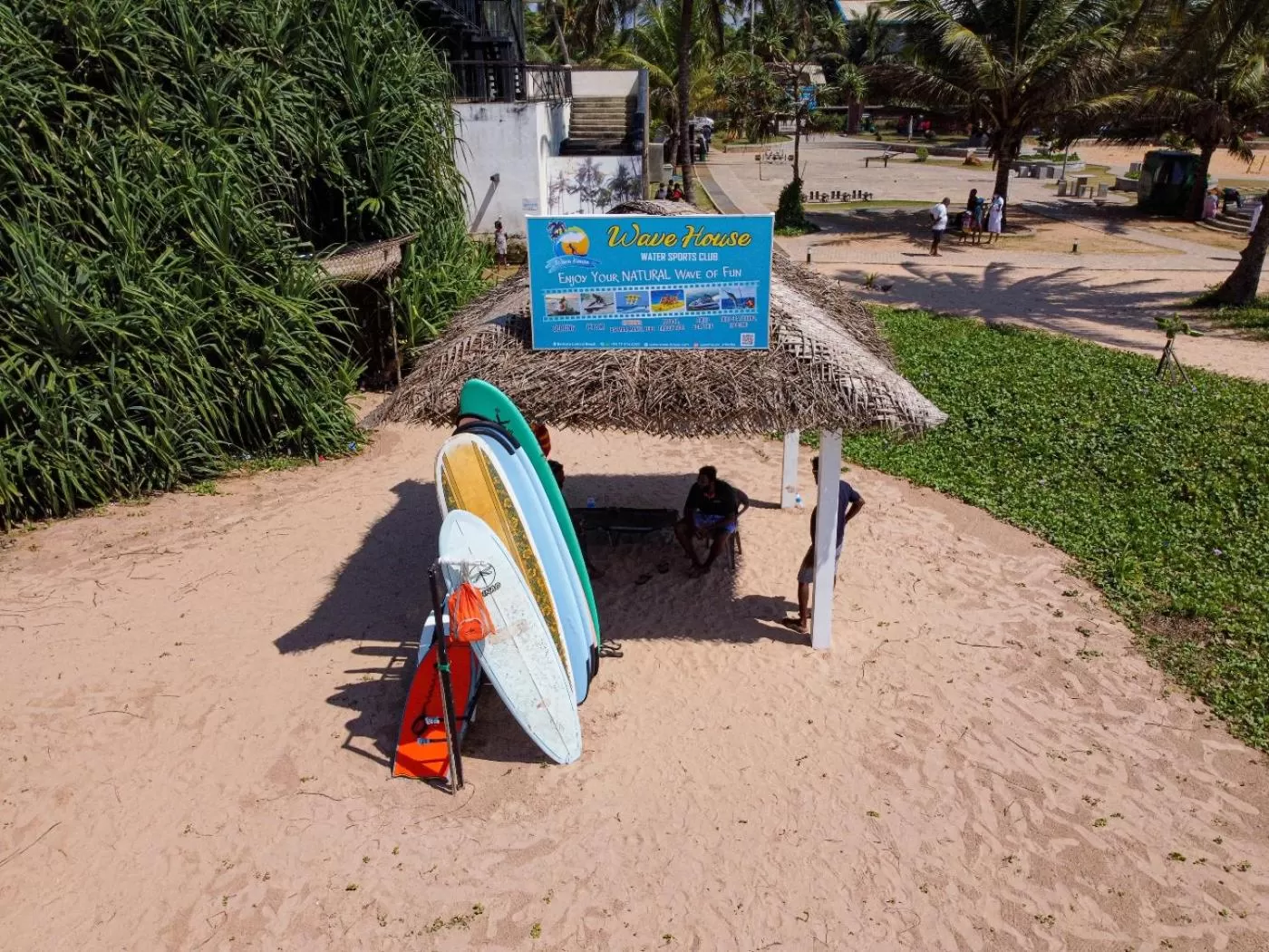 Bird's eye view in Chami Villa Bentota