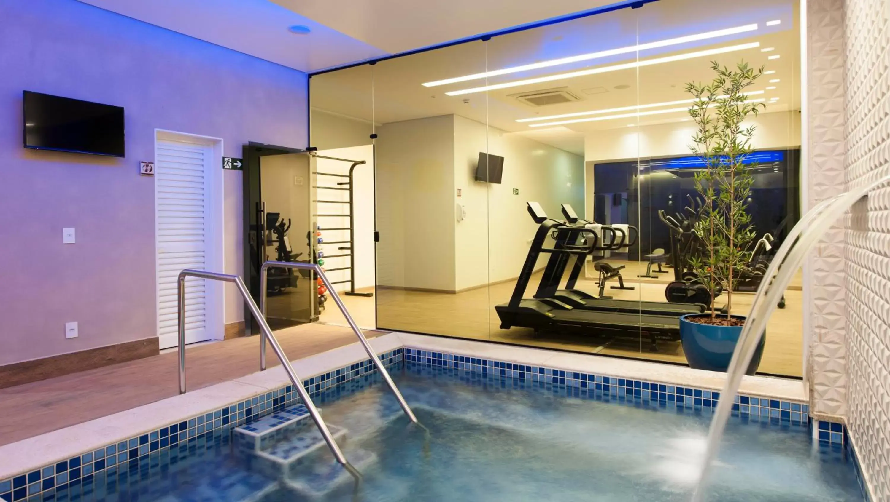 Fitness centre/facilities, Swimming Pool in Go Inn Catalão