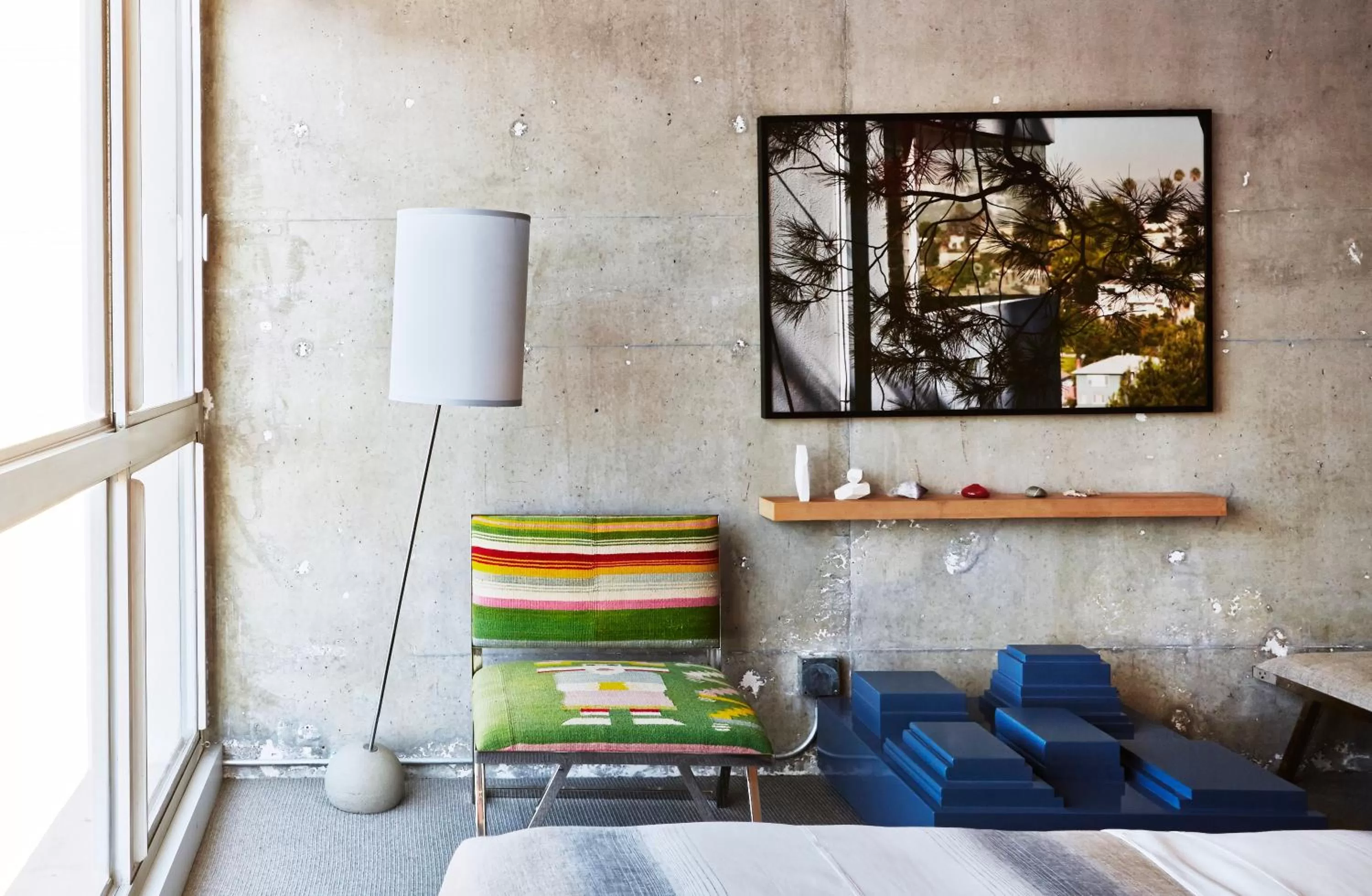 Seating area in The LINE Hotel LA