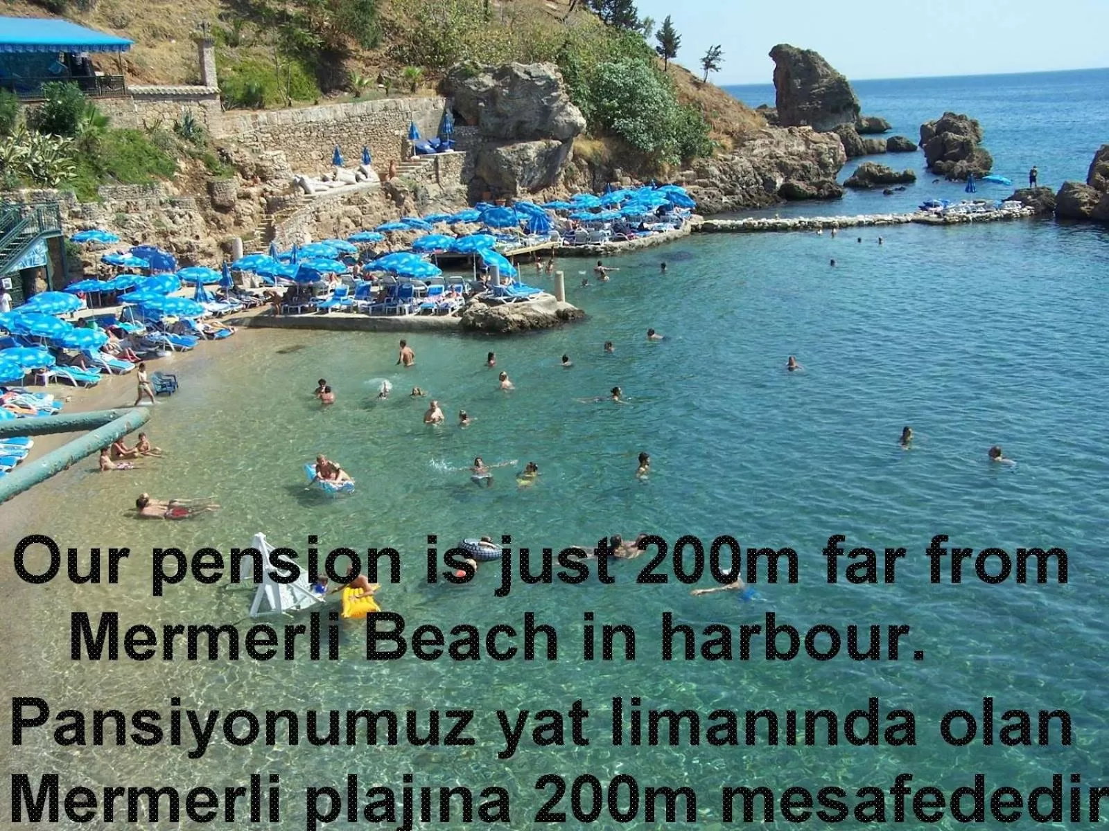 Beach in Ozmen Hotel Old Town Kaleiçi